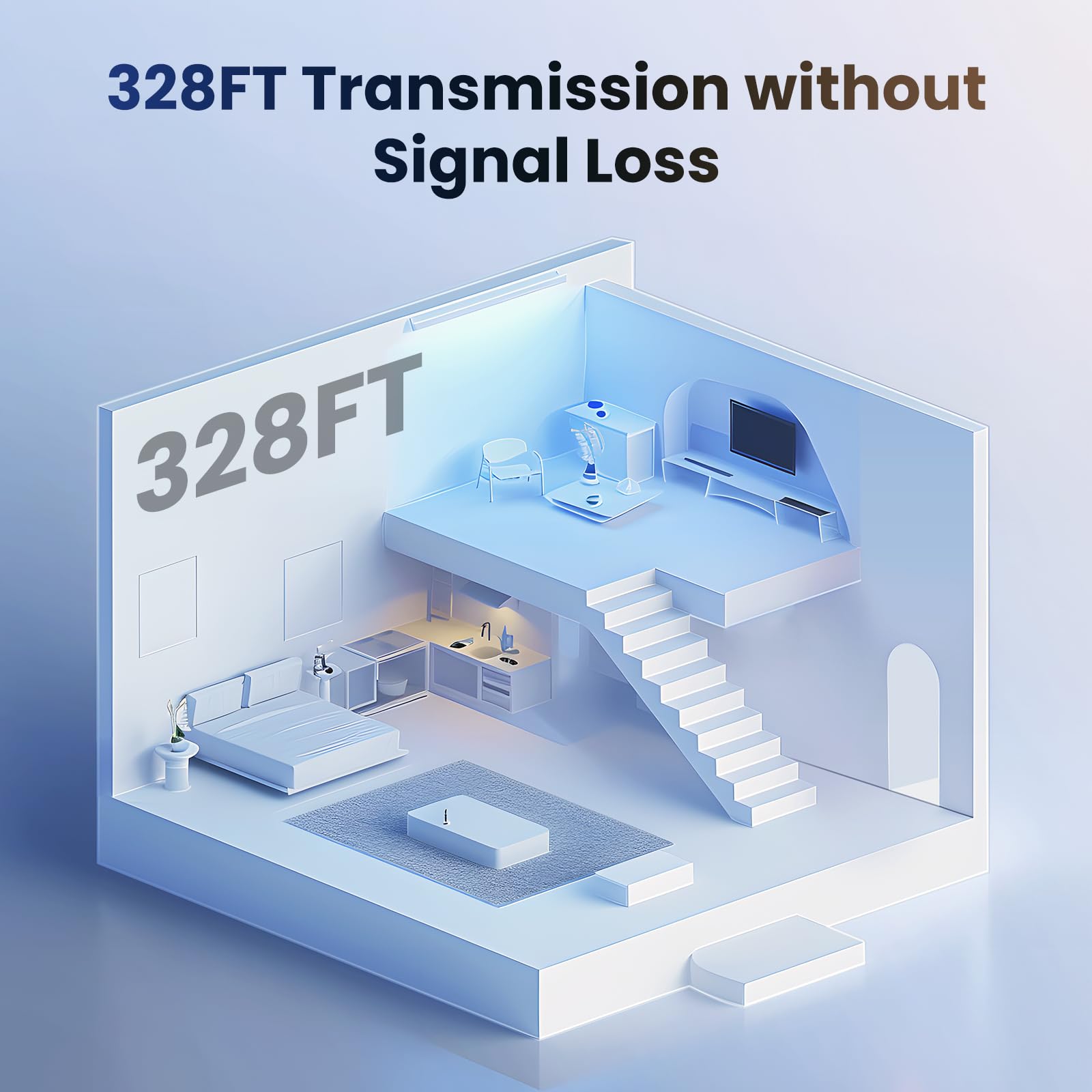 UGREEN 1000Mbps Ethernet Splitter, 1 to 2 RJ45 Switch with 3FT USB Power Cable for PC, Laptop, PS5, Xbox, TV - Plug and Play