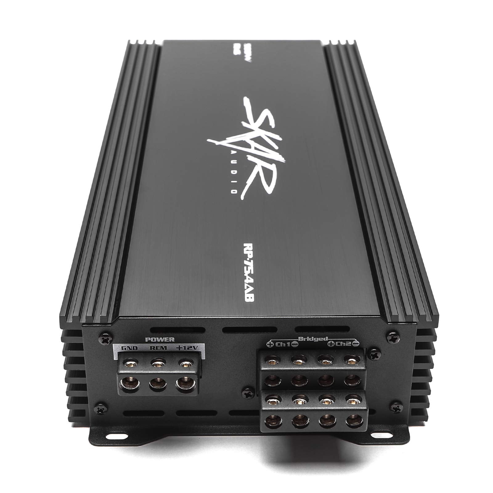 Skar Audio RP-75.4AB 500 Watt Class A/B 4 Channel Car Amplifier - High Power, Compact Design