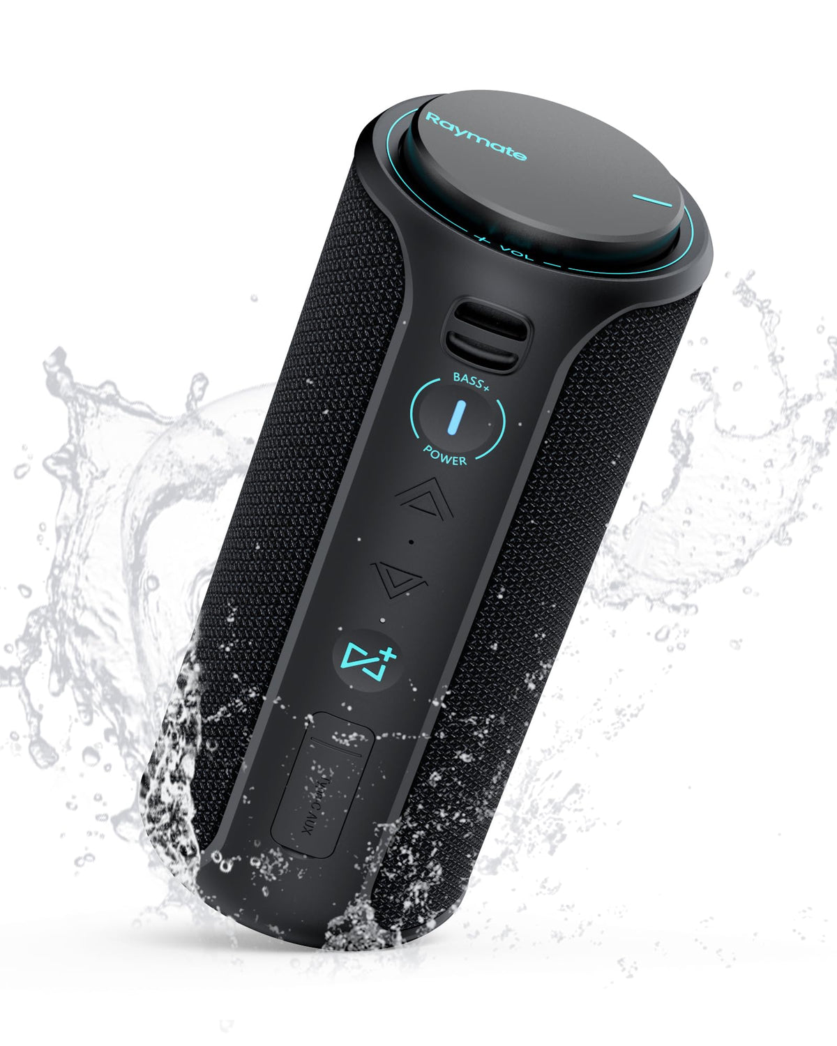 Raymate Bluetooth Speakers, Pair Up To 100 Speakers,Ipx7 Waterproof Speaker Wireless Bluetooth V5.3, Hifi Stereo Sound, 1100Mins
