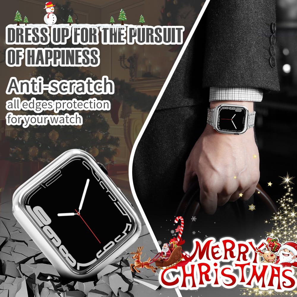 Top4Cus 44Mm Cover Environmental Soft Flexible Tpu Anti Scratch Lightweight Protective 44Mm Iwatch Case Compatible With Apple Wa