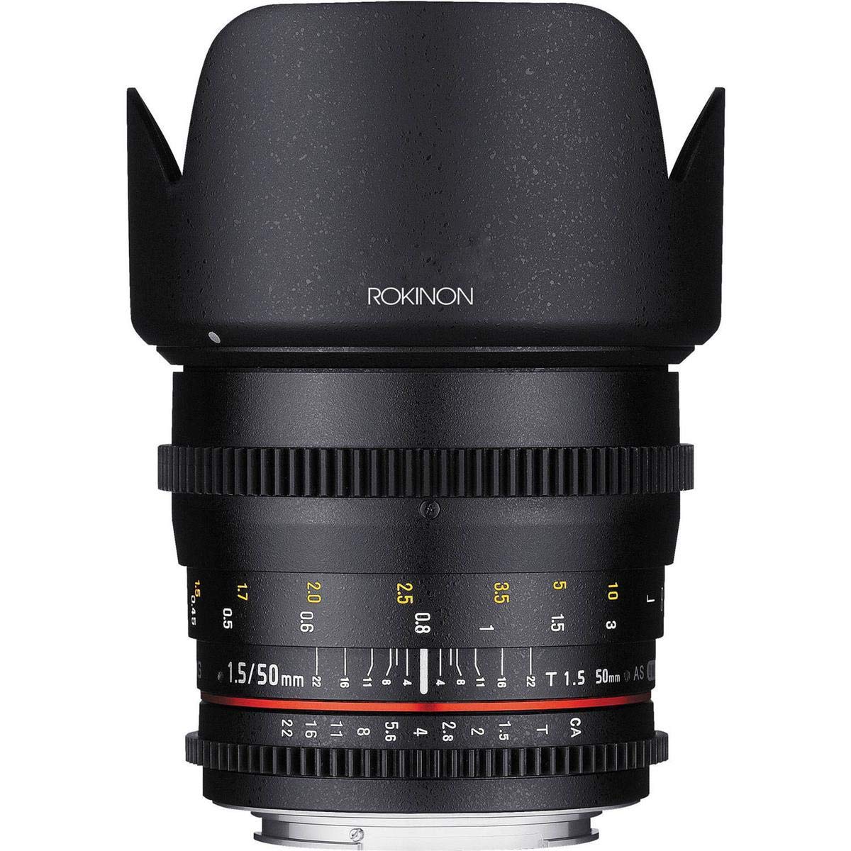 Rokinon 50Mm T1.5 Cine Ds Lens For Nikon
