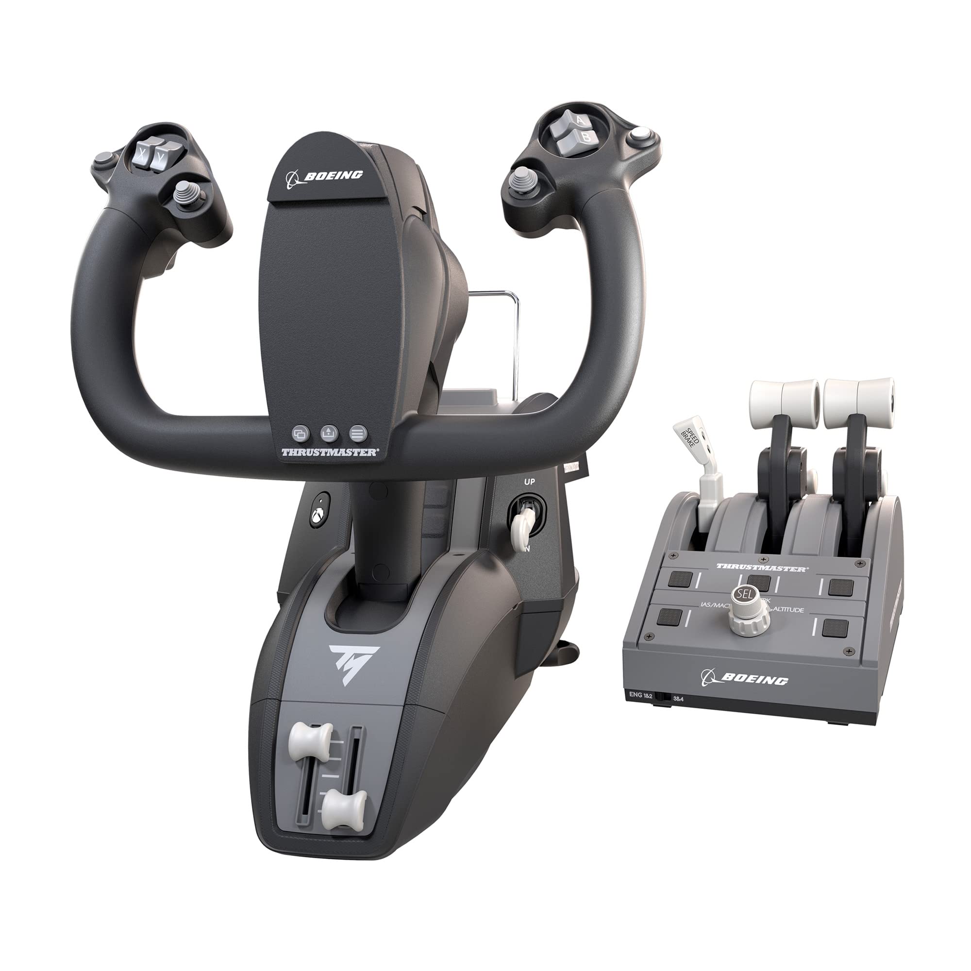 Thrustmaster TCA Yoke Pack Boeing Edition - Officially Licensed by Boeing for Xbox Series X|S/Xbox One/PC