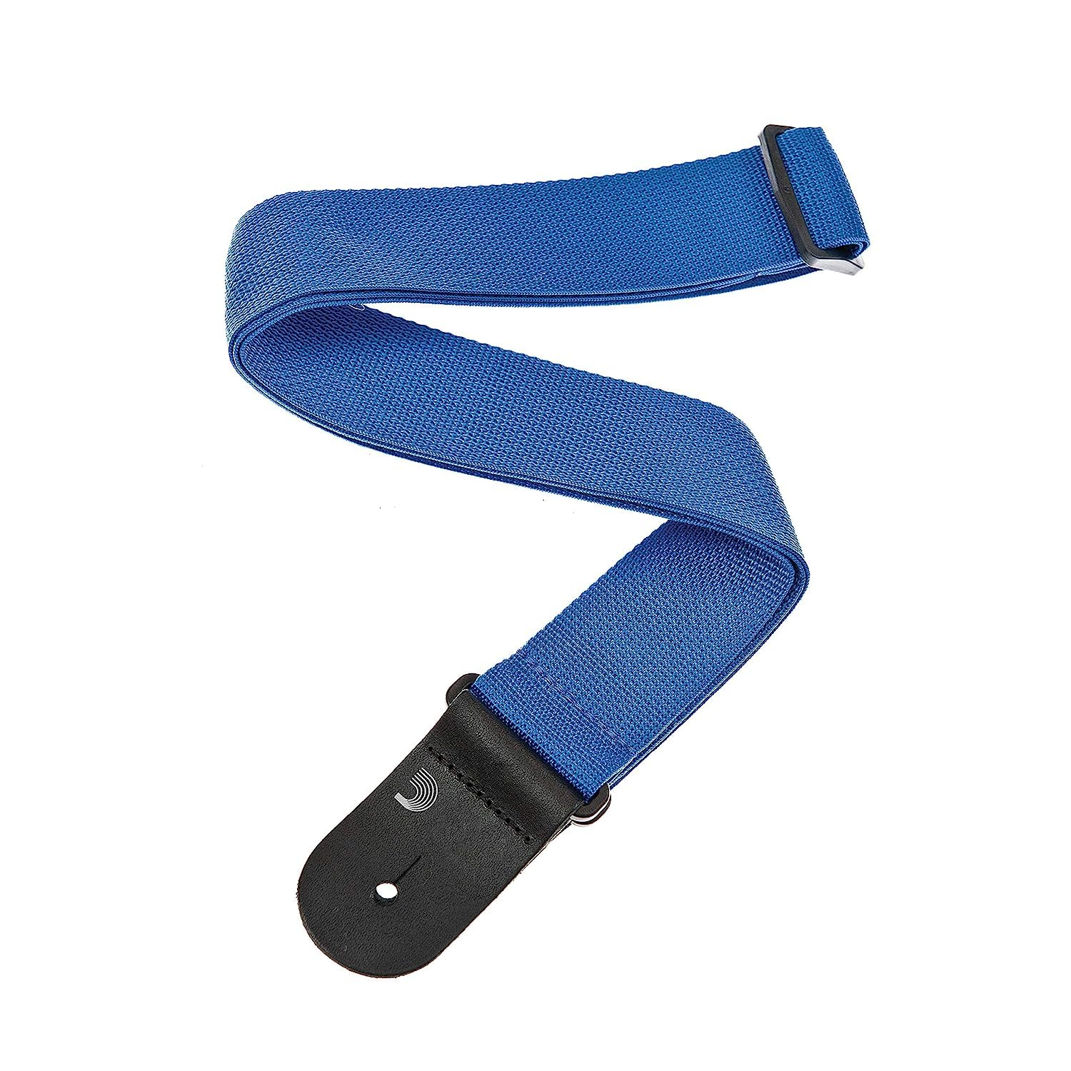 FLARE Adjustable Guitar Strap, Belt for Acoustic Guitar Electric Guitar Belt (Blue)