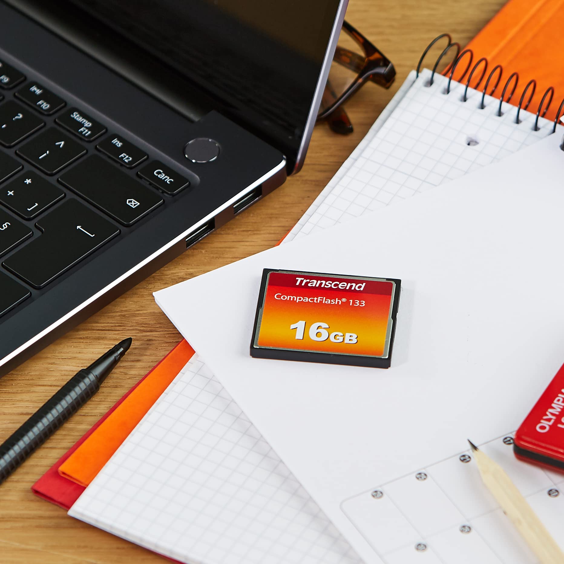 Transcend 16Gb Compactflash Memory Card 133X (Ts16Gcf133)