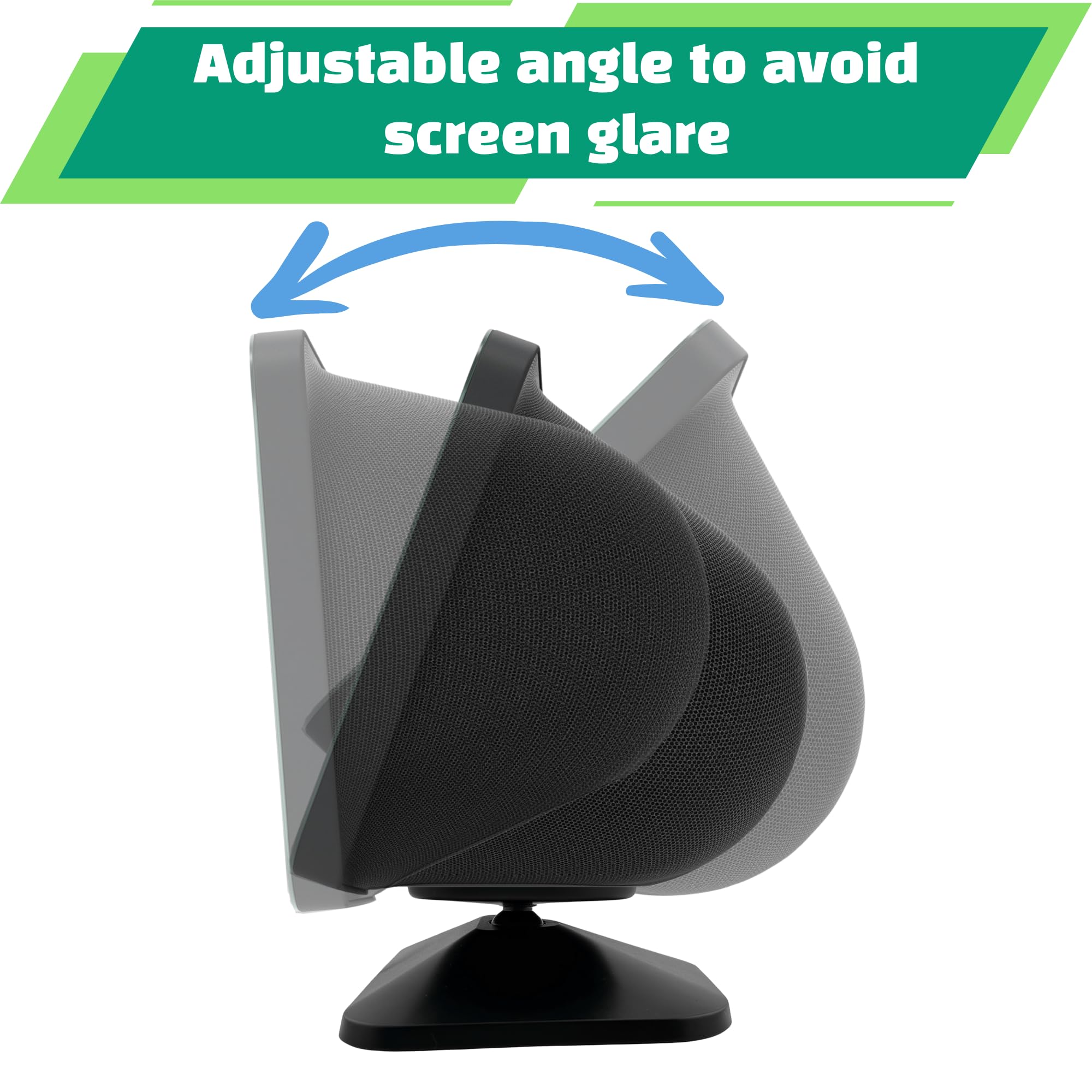 Sintron Adjustable Magnetic Stand Mount Black For Sh?W 8 3Rd Gen, Smart Display Stand Holder With 360 Degree Rotation, Swivel &