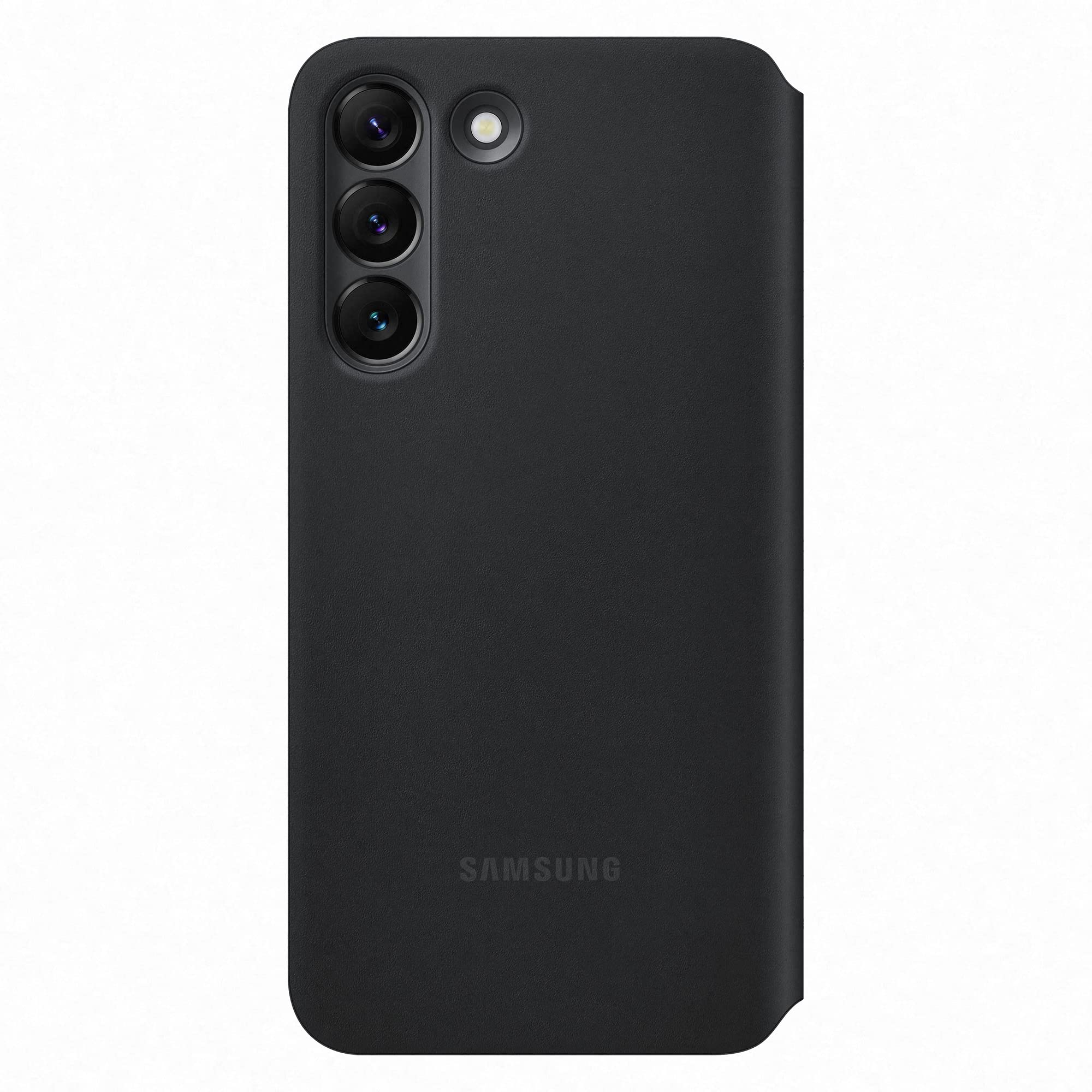 Samsung Official S22 Smart Clear View Cover Black