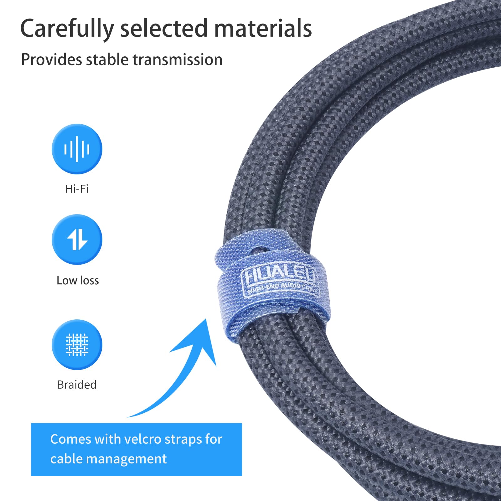 Hualeu 5Ft Xlr 1 Female To 3 Male Y Splitter Cable,3 Way Xlr Splitter Balance 1 Female To 3 Male Audio Cable For Mixer Microphon