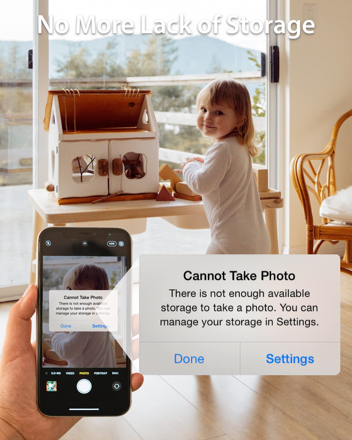 Newq 1Tb External Hard Drive For Iphone, Ipad, Macbook   Usb 3.0, 2.0, 2.0 3.0   Compatible With Ios & Android, Store Photos, Vi