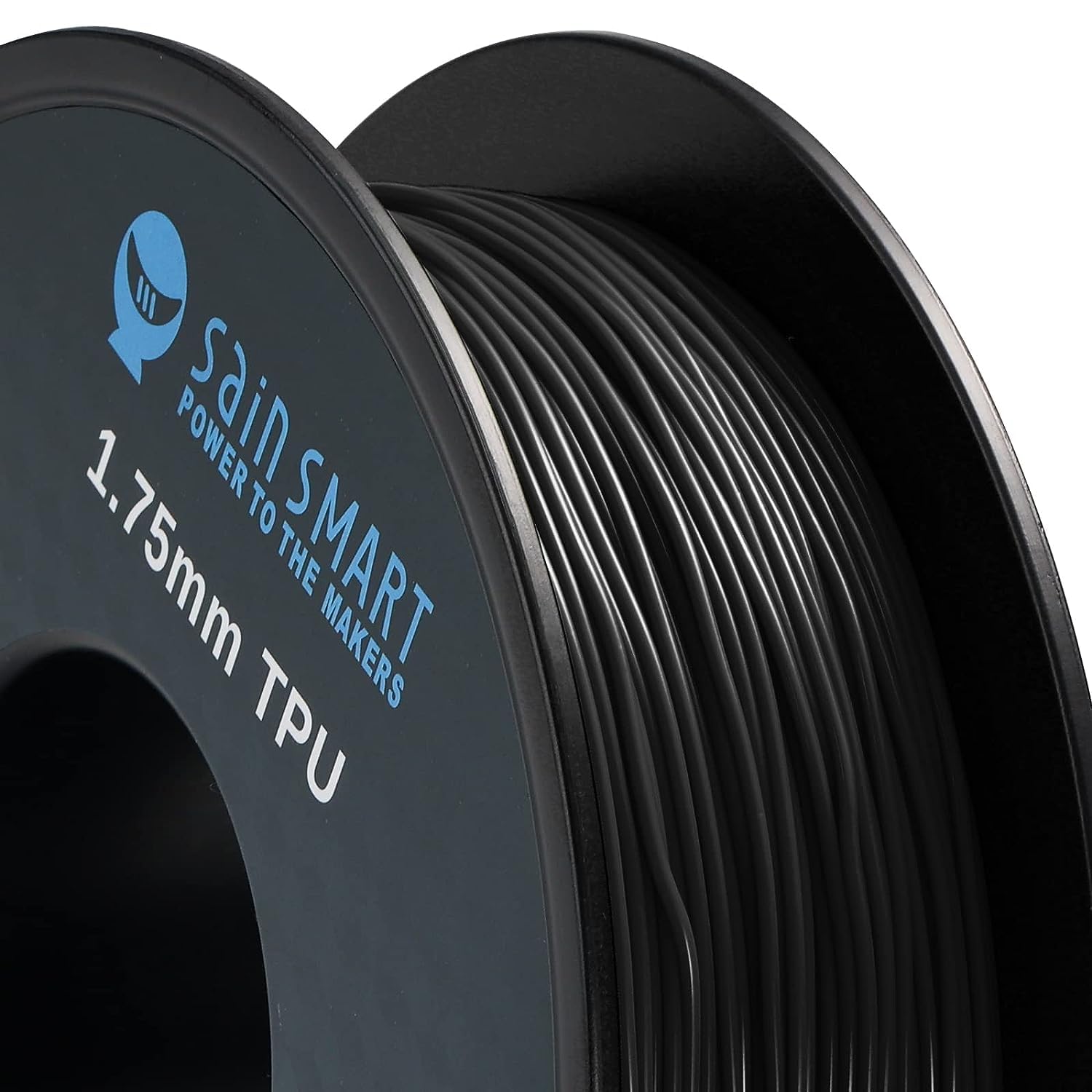 Sainsmart Tpu Filament 1.75, Blck Flexible Tpu 3D Printing Filament, 1.75 Mm, 0.8 Kg, Dimensional Accuracy +/  0.05 Mm