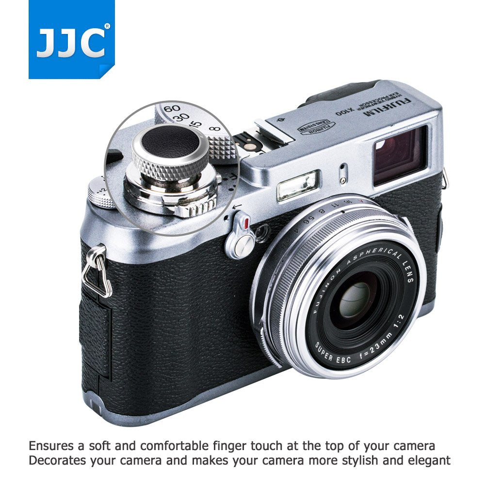 Jjc Compatible Soft Shutter Release Button Cap For Fujifilm X100Vi X-T5 X-T30 Ii Xt30 Xt3 X100F X-Pro2 X-Pro1 Xt2 X-E3 X-E2S X-T