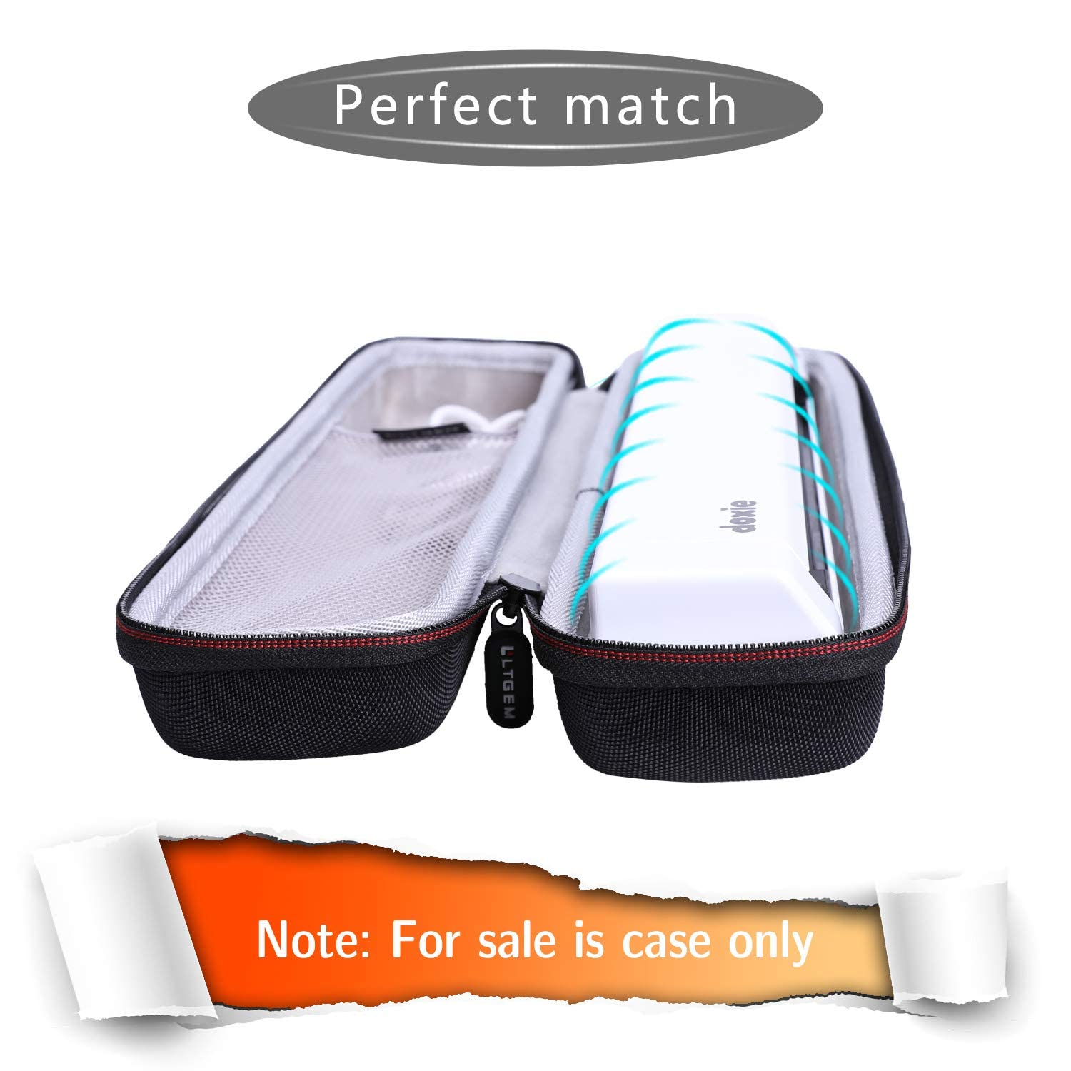 Ltgem Hard Case For Brother Ds 640 / Ds 740D / Ds 940Dw / Ds 720D Compact Mobile Document Scanner & Itari Portable Printer   Pro