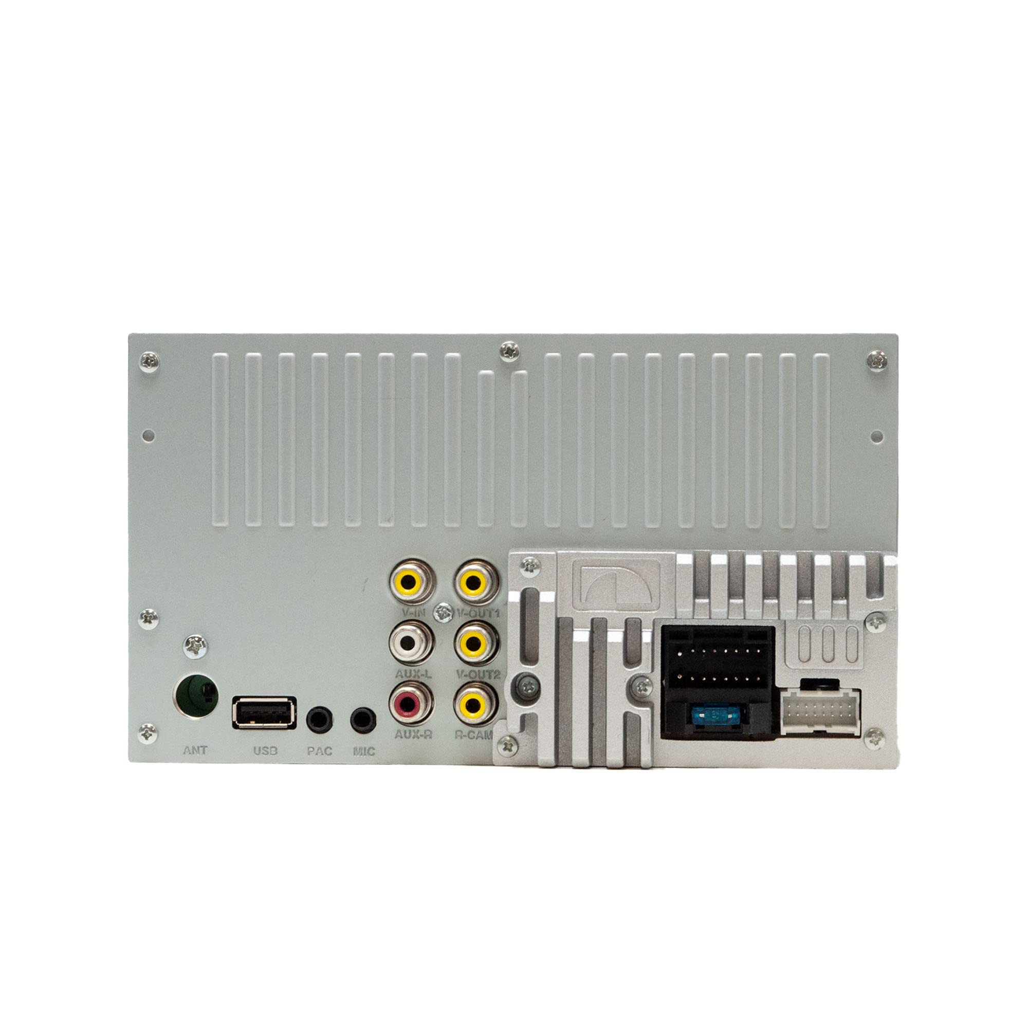 Nakamichi Nam3510 M7 7' Touchscreen In Dash Double Din Stereo Compatible With Apple Carplay & Android Auto