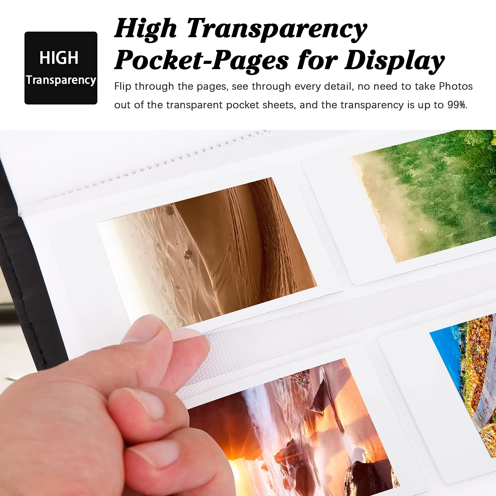 256 Pockets Photo Album For Kodak Mini Shot,Kodak Mini Shot 2 Retro Instant Camera,2X3 Photo Paper (2.1'X3.4') (Black)