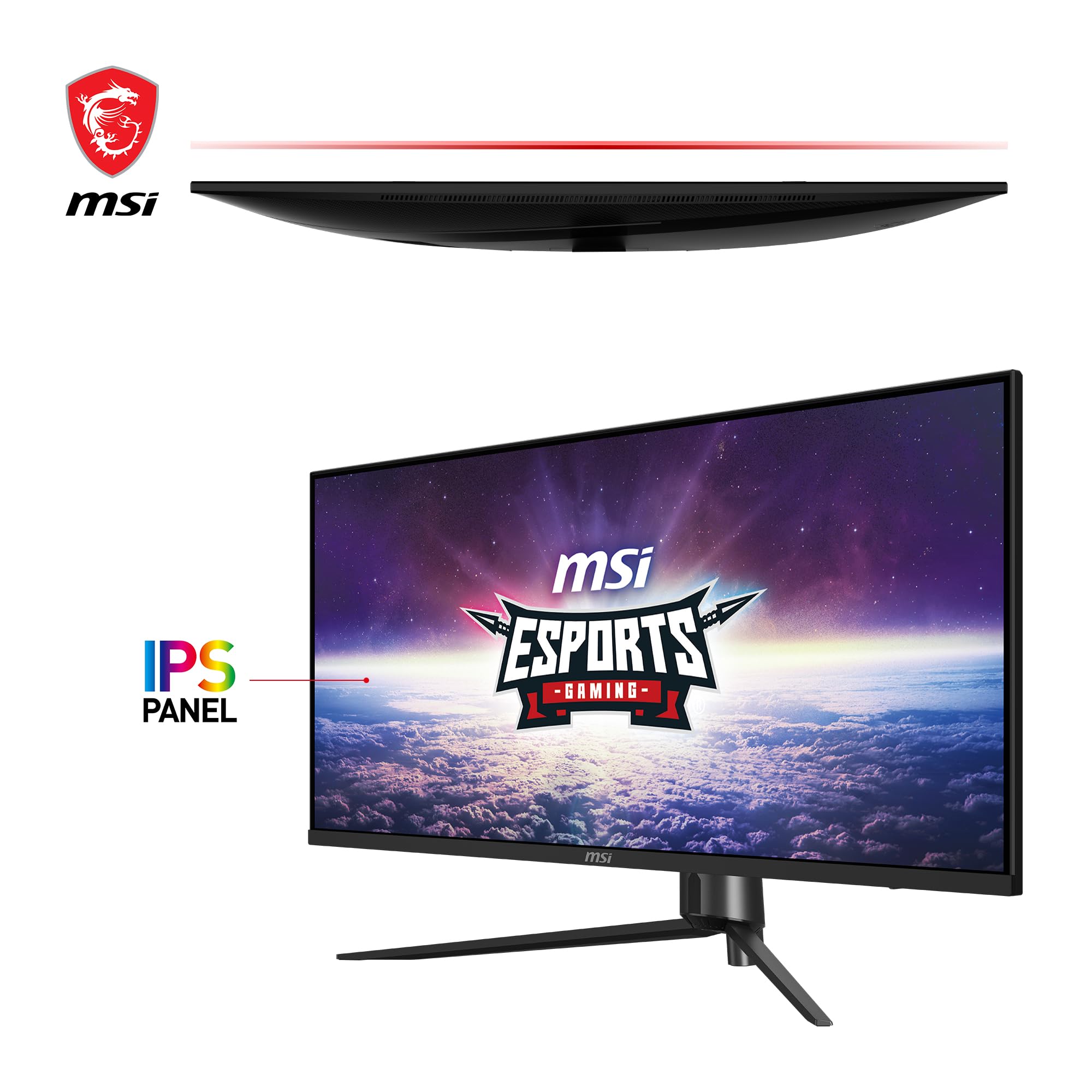 Msi Mag401Qr, 40 Gaming Monitor, 3440 X 1440(Uwqhd), Ips, 155Hz, Freesync Premium, Hdr400, Hdmi, Displayport, Usb C, Tilt,Black