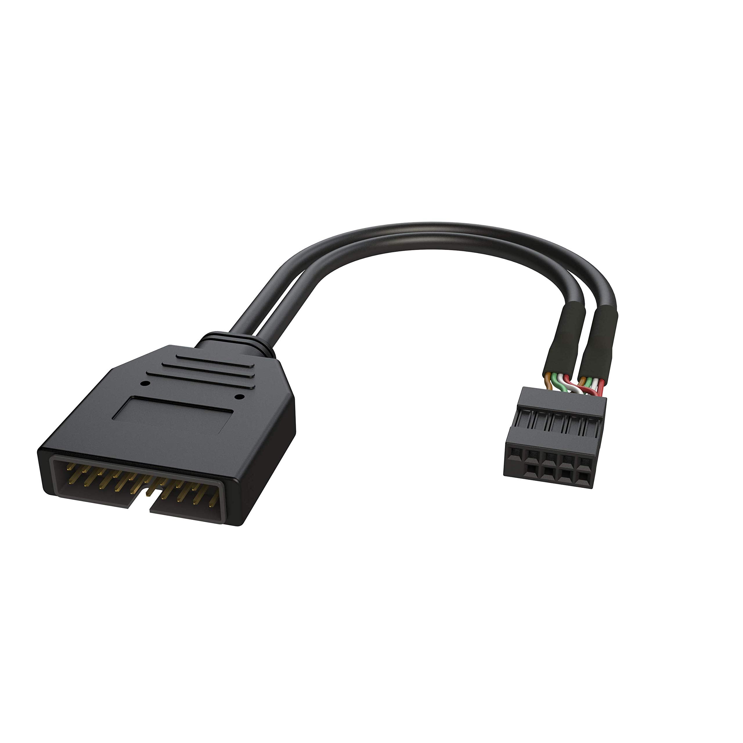 Linkup Usb 2.0 To Usb 3.0/3.1 Upgrade Adapter, Noise Reduction, Shielded, 26 Cm, Backed By 1 Year Warranty