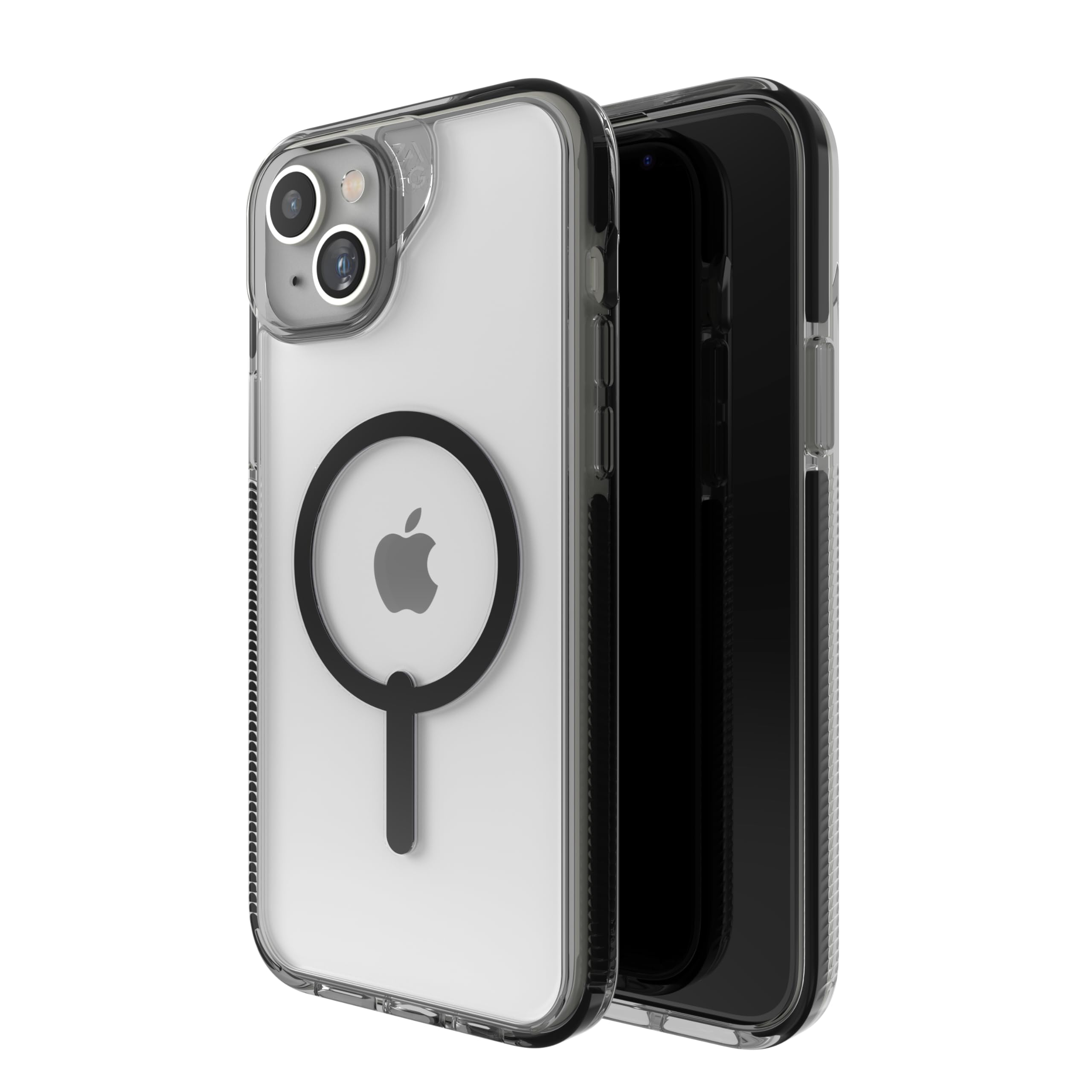 ZAGG Santa Cruz Snap iPhone 15 Plus/ 14 Plus Case - MagSafe Phone Case, Drop Protection (13ft/4m), Durable Graphene, Anti-Yellow