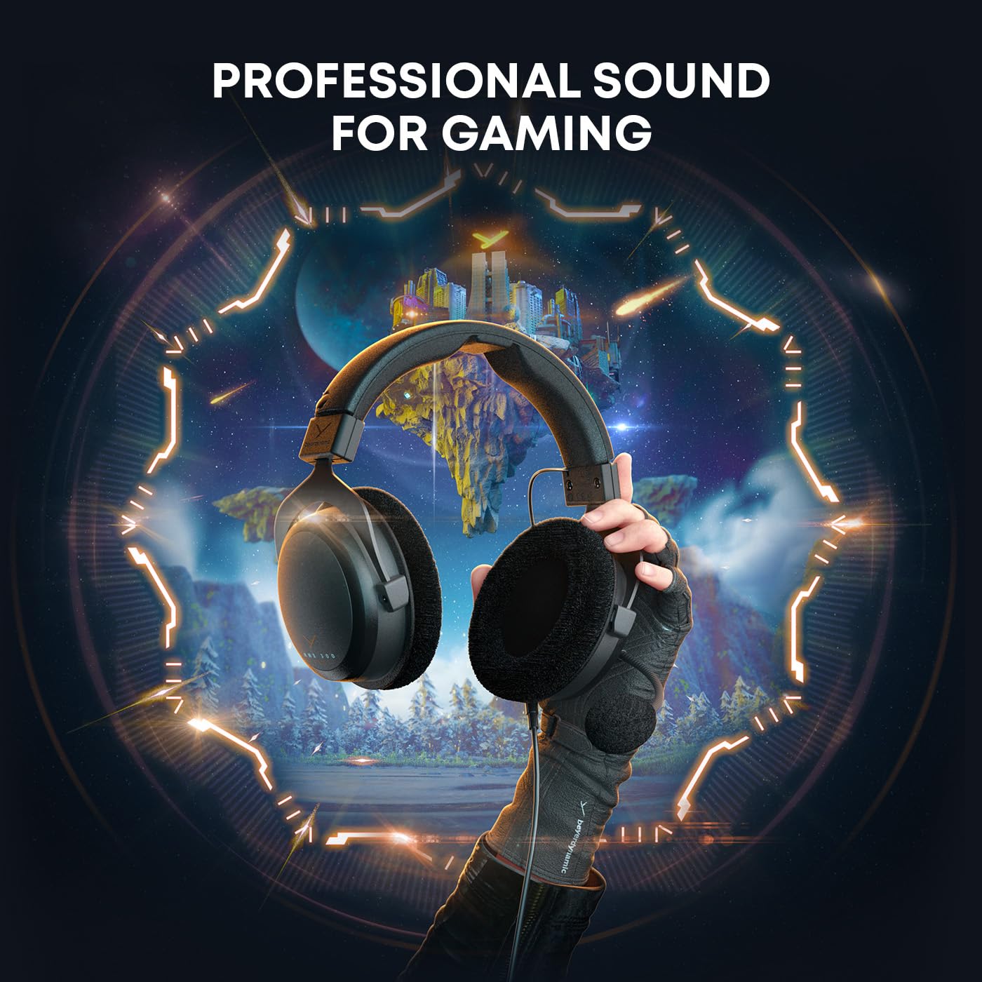Beyerdynamic Mmx 300 Pro Gaming Headset With Stellar.45 Driver And Condenser Microphone   Wired Gaming Headset