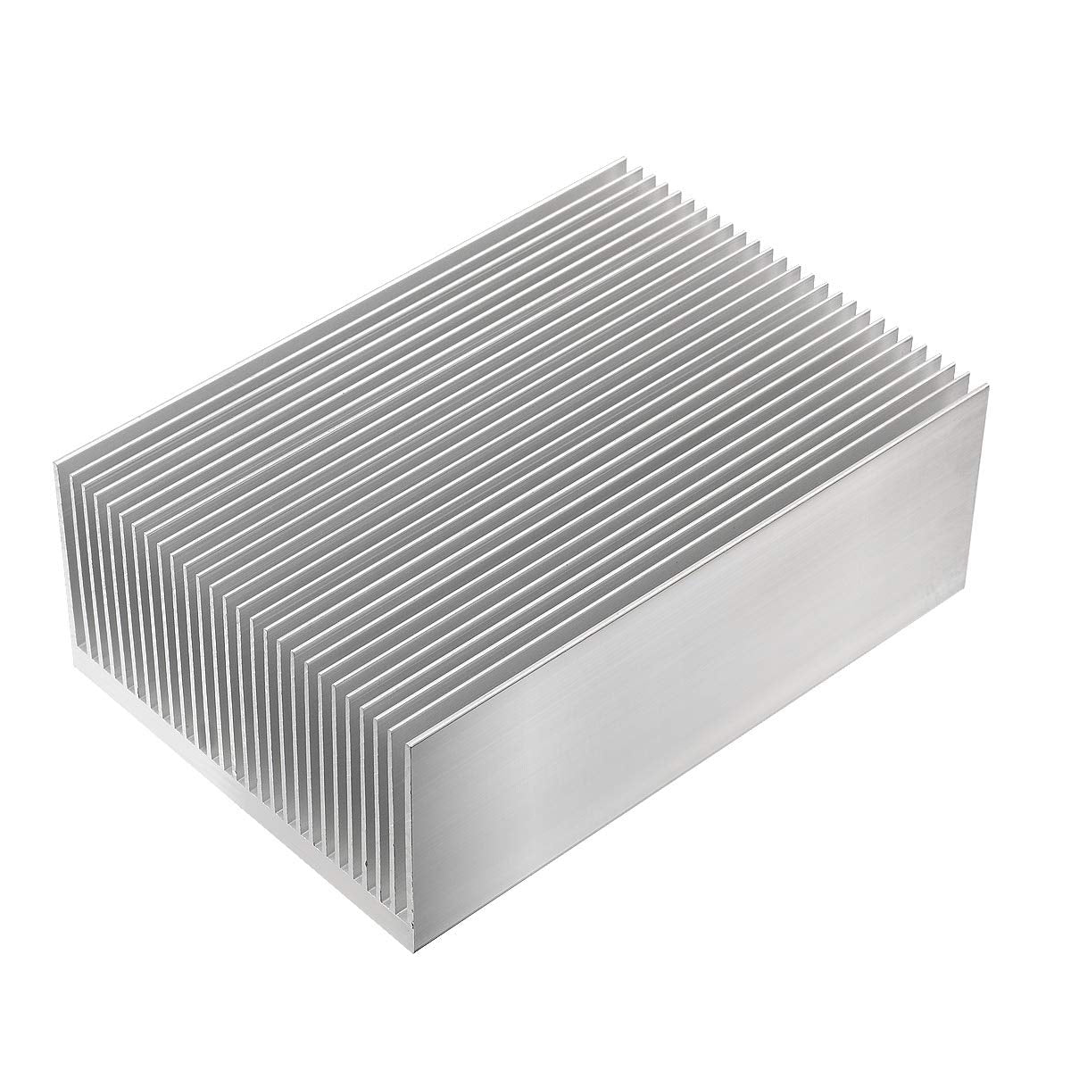 Nxtop Aluminum Heat Sink Heatsink Module Cooler Fin for High Power Led Amplifier Transistor Semiconductor Devices with 100mm (L)