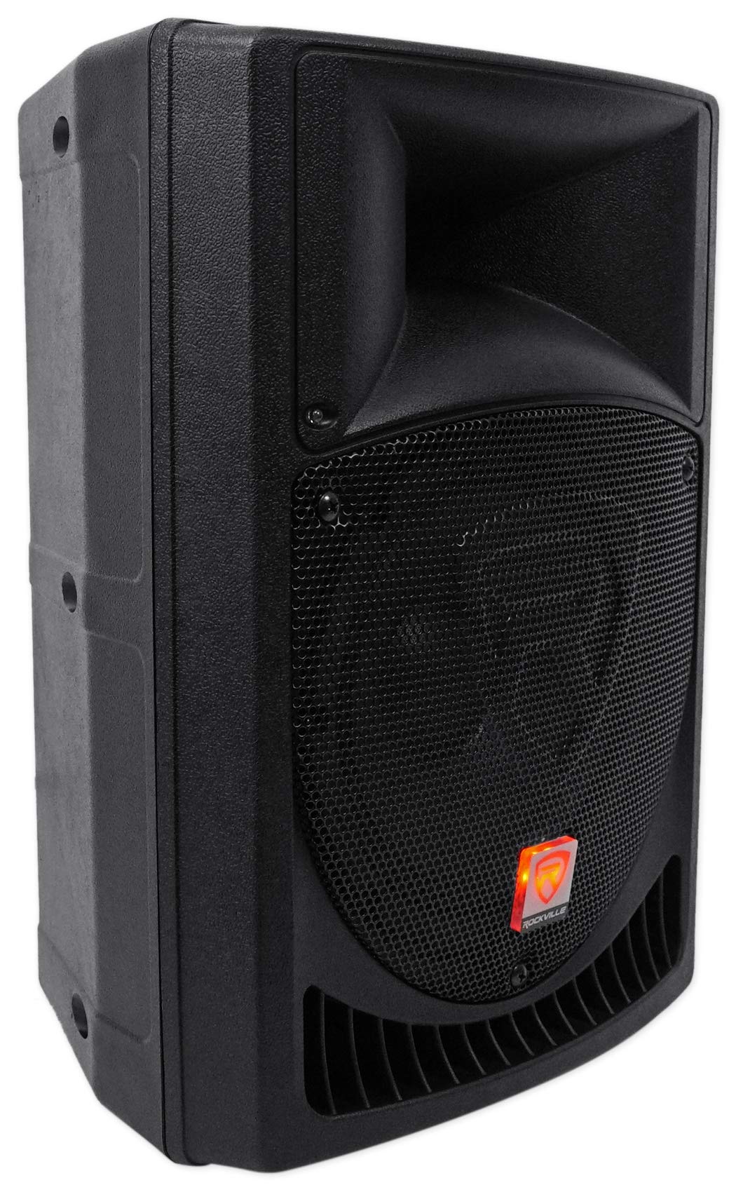 Rockville Pair Power Gig Rpg8 8'' Powered Active 800 Watt 2  Way Dj Pa Speakers