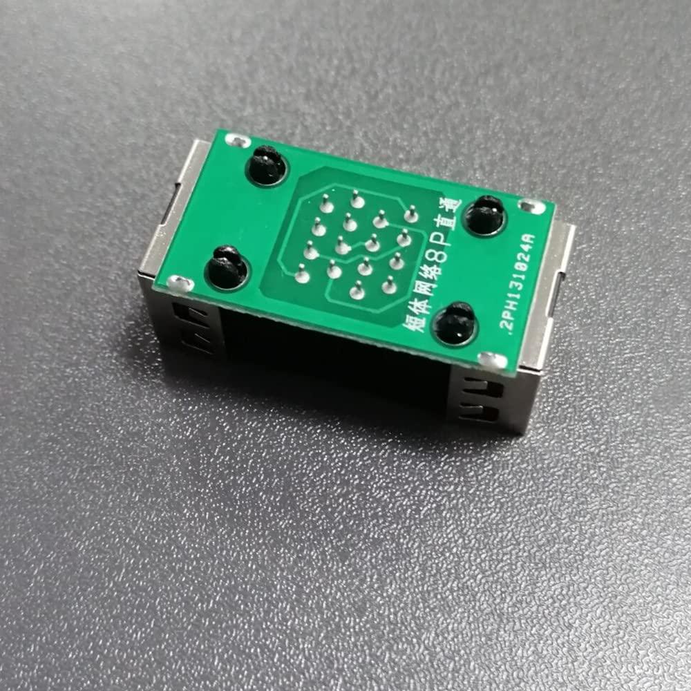 Yoqxhy Rj45 Couplers,In Line Coupler Cat5 Cat5E Cat6 Cat7 Ethernet Cable 8P8C Extender Adapter Female To Female,(20 Pack)