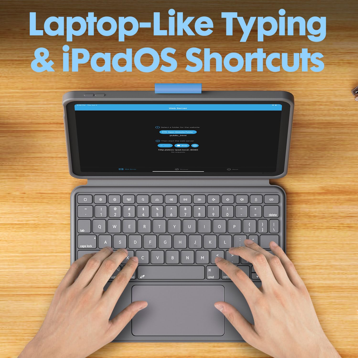 Ytlusn Keyboard Case For Ipad 10Th Generation,Bluetooth Wireless Detachable Magnetic Stand Rechargeable Keyboard With Folio Slim