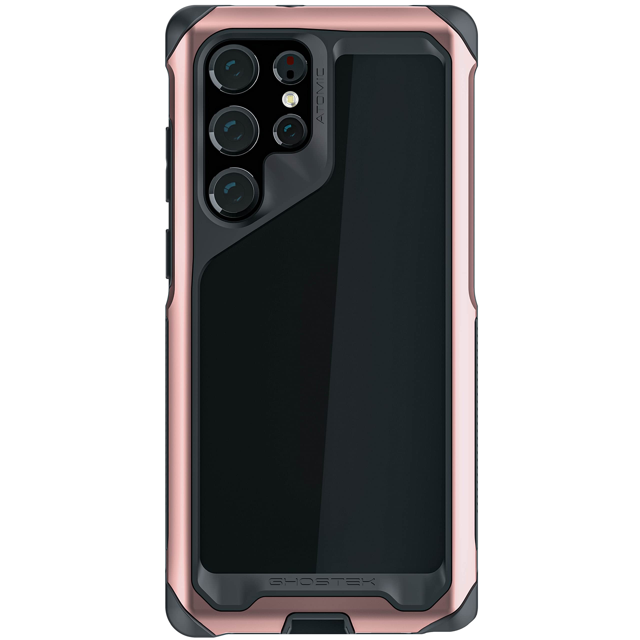 Ghostek Atomic Slim S22 Case For Women With Crystal Clear Back And Lightweight Aluminum Bumper For Heavy Duty Protection Protect