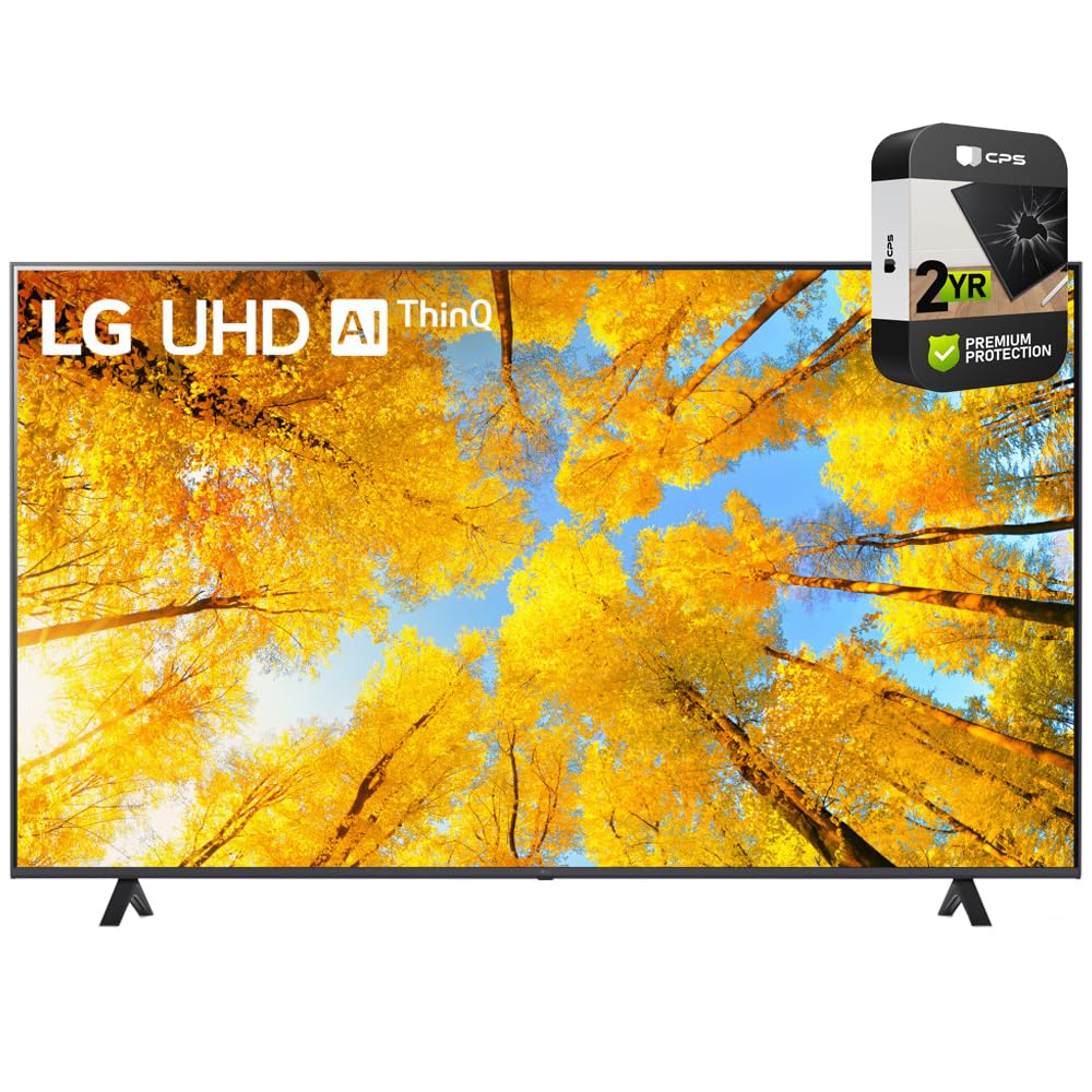 Lg 50Uq7570Puj 50 Inch 4K Uhd Smart Webos Tv 2022 Bundle With 2 Yr Cps Enhanced Protection Pack