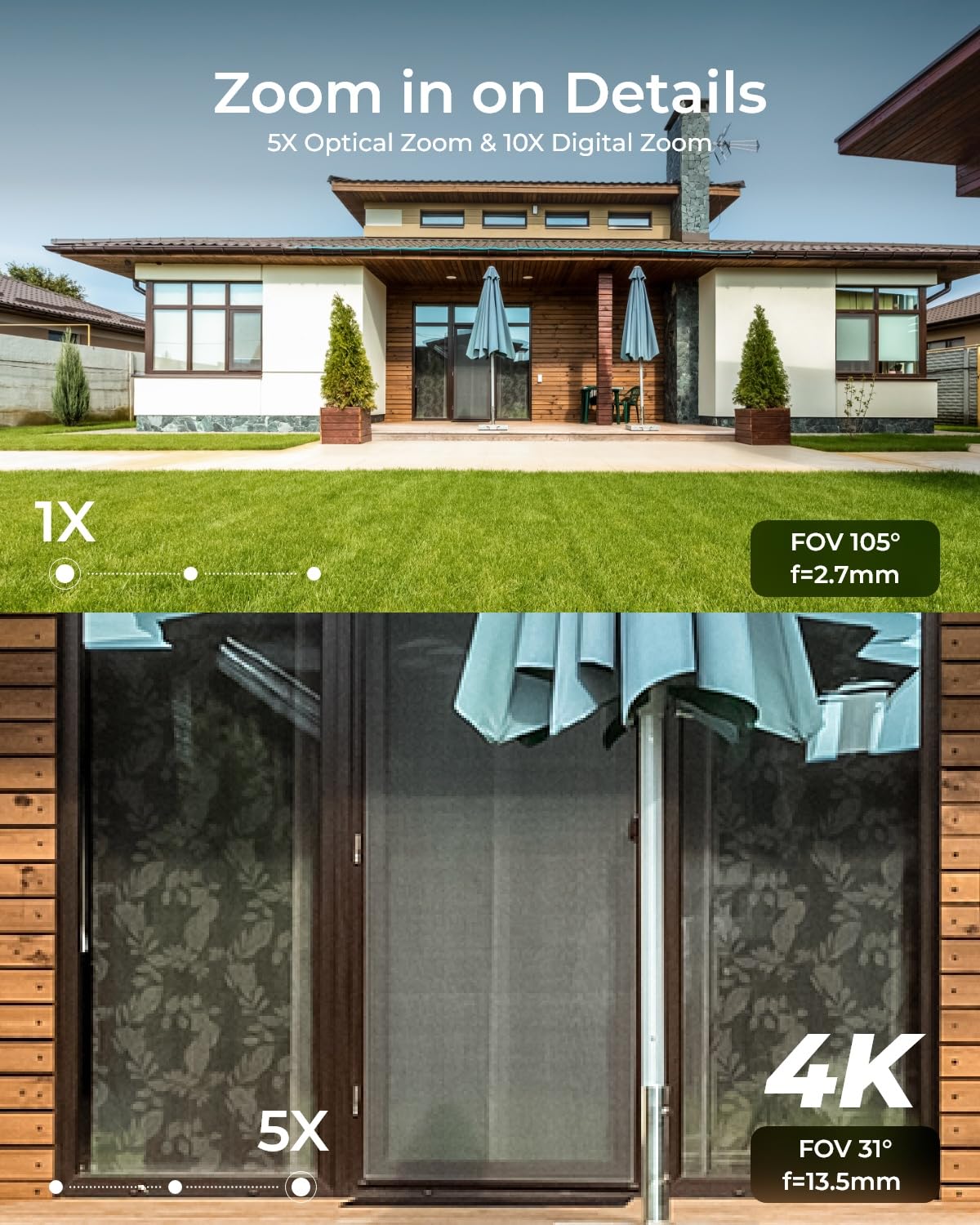 Reolink 4K Wifi Security Camera Outdoor, Dome Surveillance Camera With Ik10 Vandal Proof Construction, Wi Fi 6 New Tech, Smart D