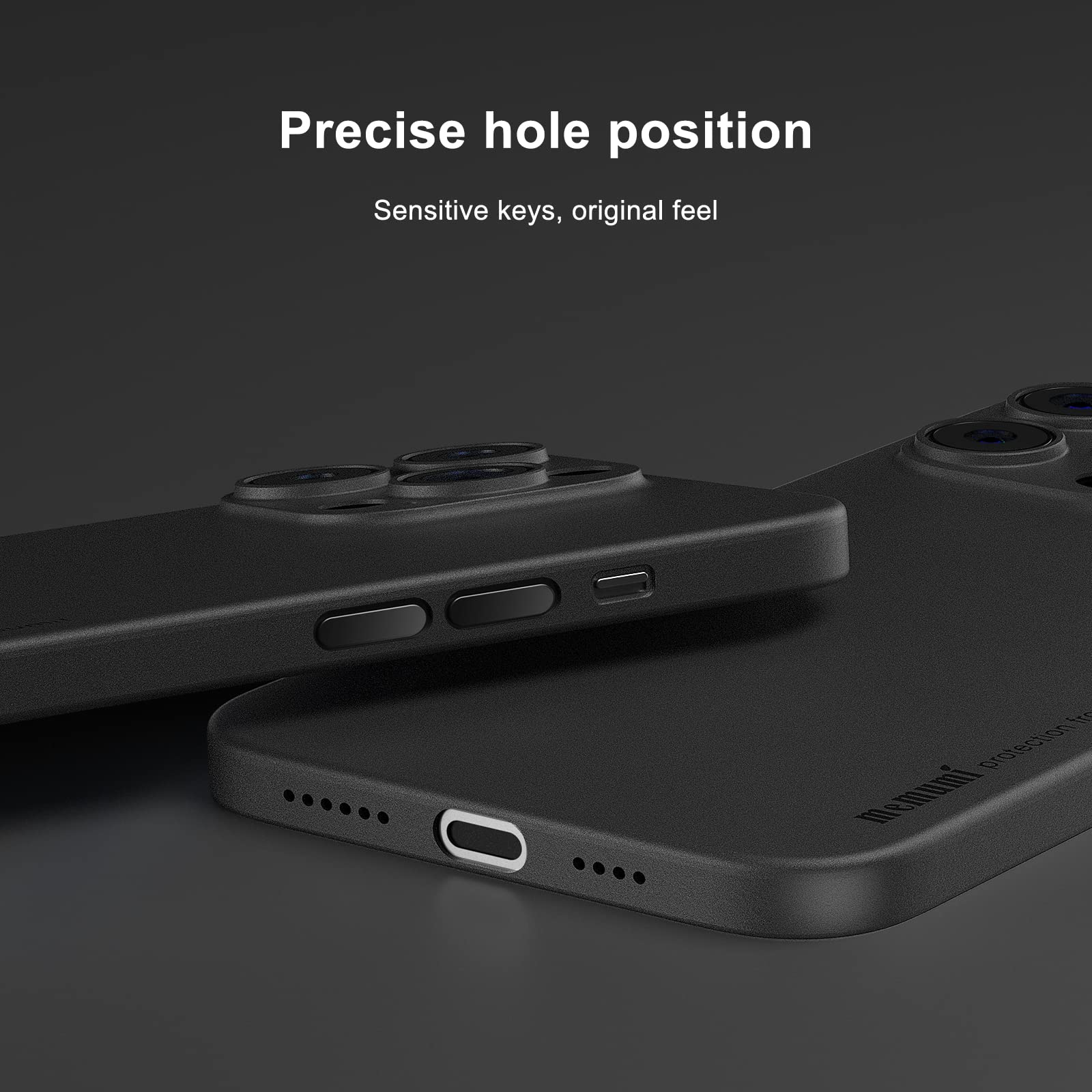 Memumi [Upgraded Case For Iphone 14 Pro Max Ultra Slim, 0.3 Mm Matte Finish Coating Lightweight Cover For Iphone 14 Pro Max Thin