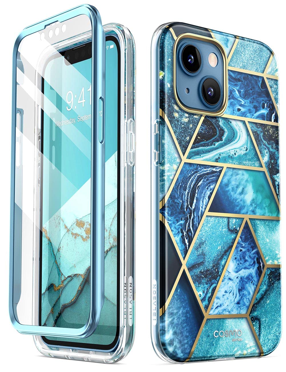 I Blason Cosmo Series Case For Iphone 13 Mini 5.4 Inch (2021 Release), Slim Full Body Stylish Protective Case With Built In Scre