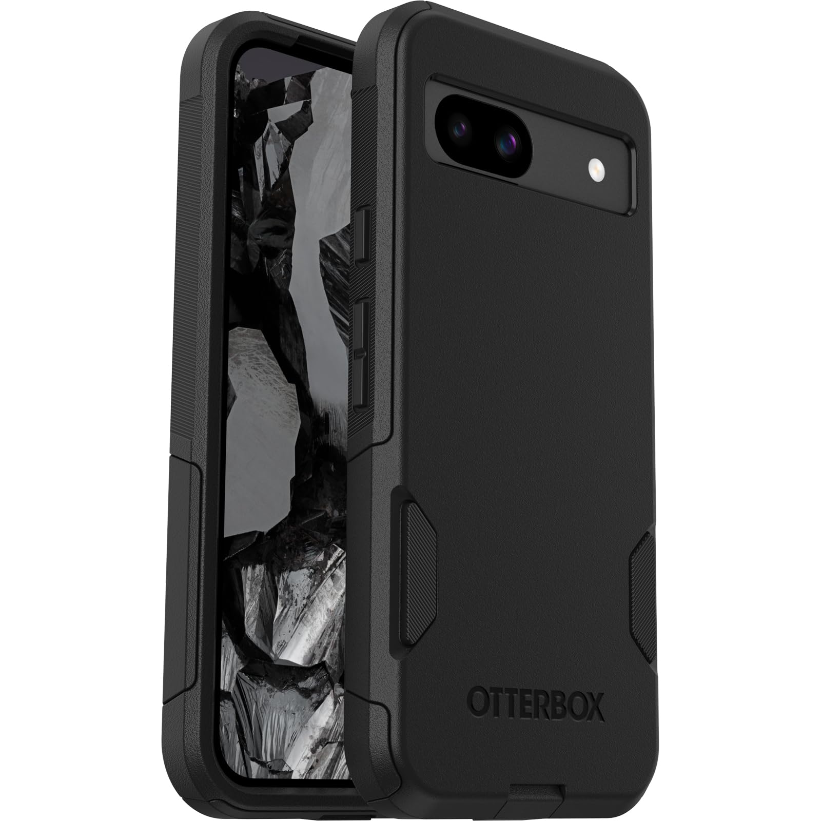 Otterbox Google Pixel 8A Commuter Series Case   Black, Slim & Tough, Pocket Friendly, With Port Protection