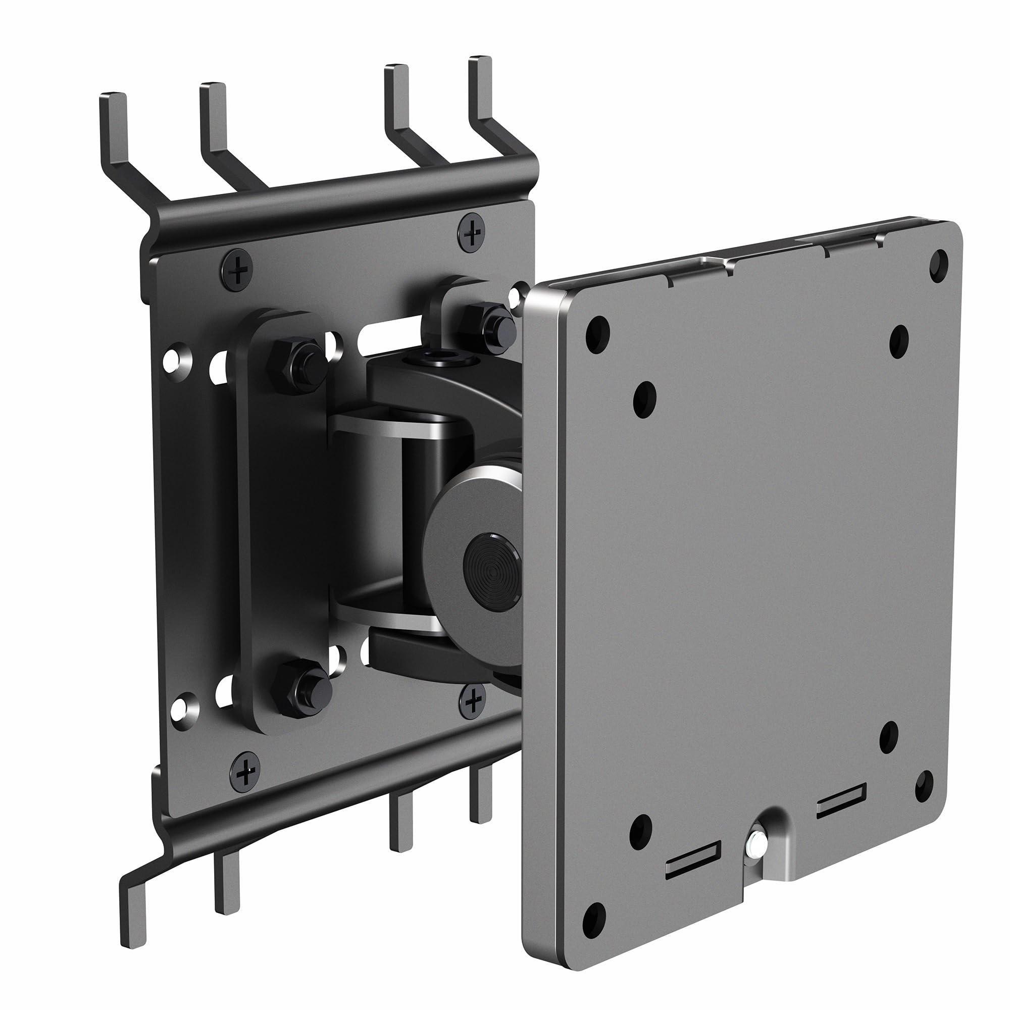 VIVO Articulating Ultrawide Monitor Pegboard Mount, Fits Screens up to 49 inches and Peg Boards up to 0.25 inches Thick with 1 i