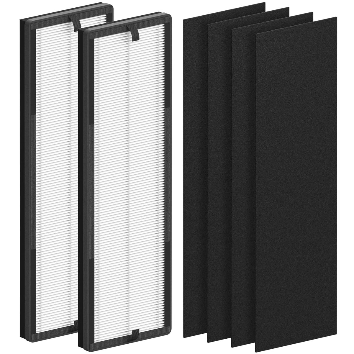 Fcfmy 2 Packs True Hepa Replacement Filters Compatible With Eureka Nea120 And Toshiba Caf W36Usw Air Cleaner Purifier, 2Packs Tr