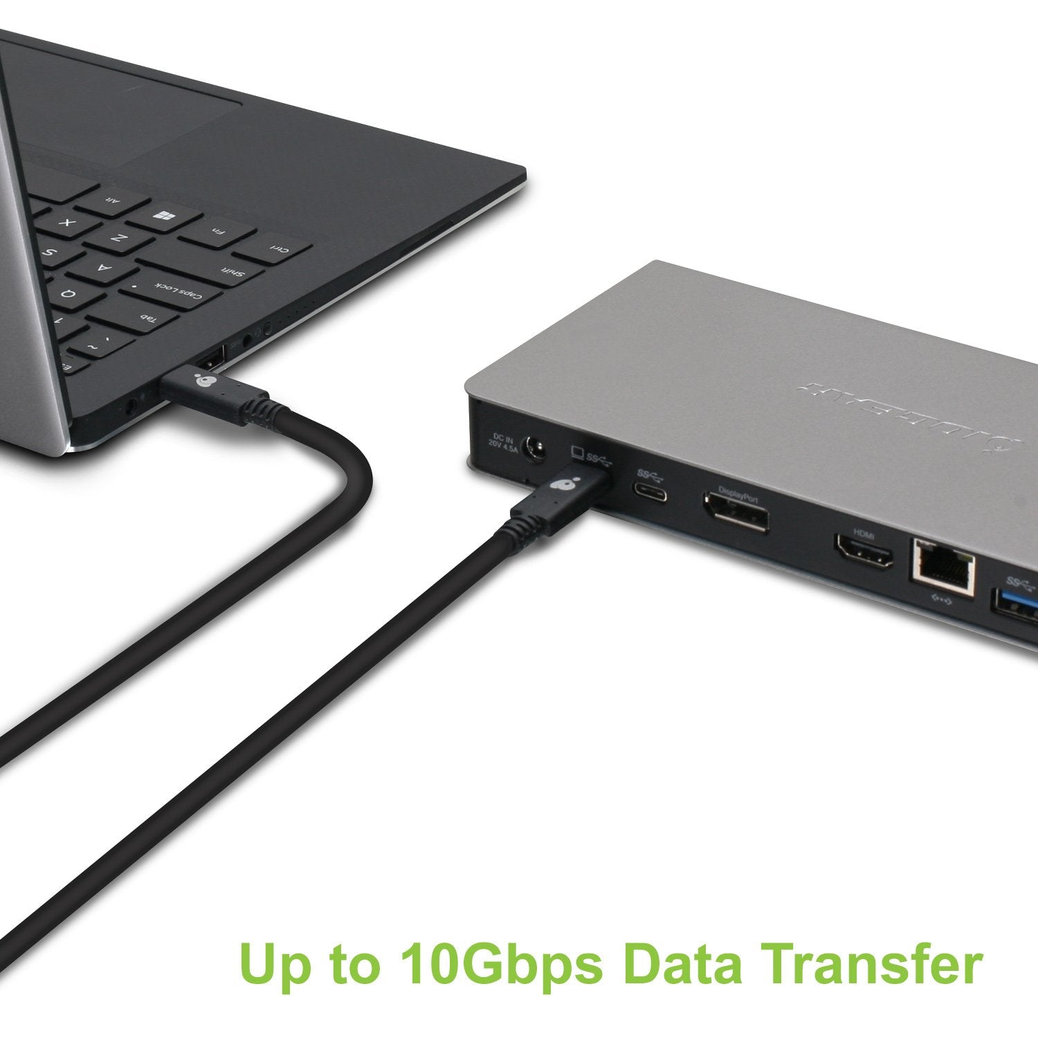 Iogear Smart Usb C To Usb C Usb If Certified 10Gbps (3.Feet/1 Meter) Cable With E Marker, G2Lu3Ccm01E