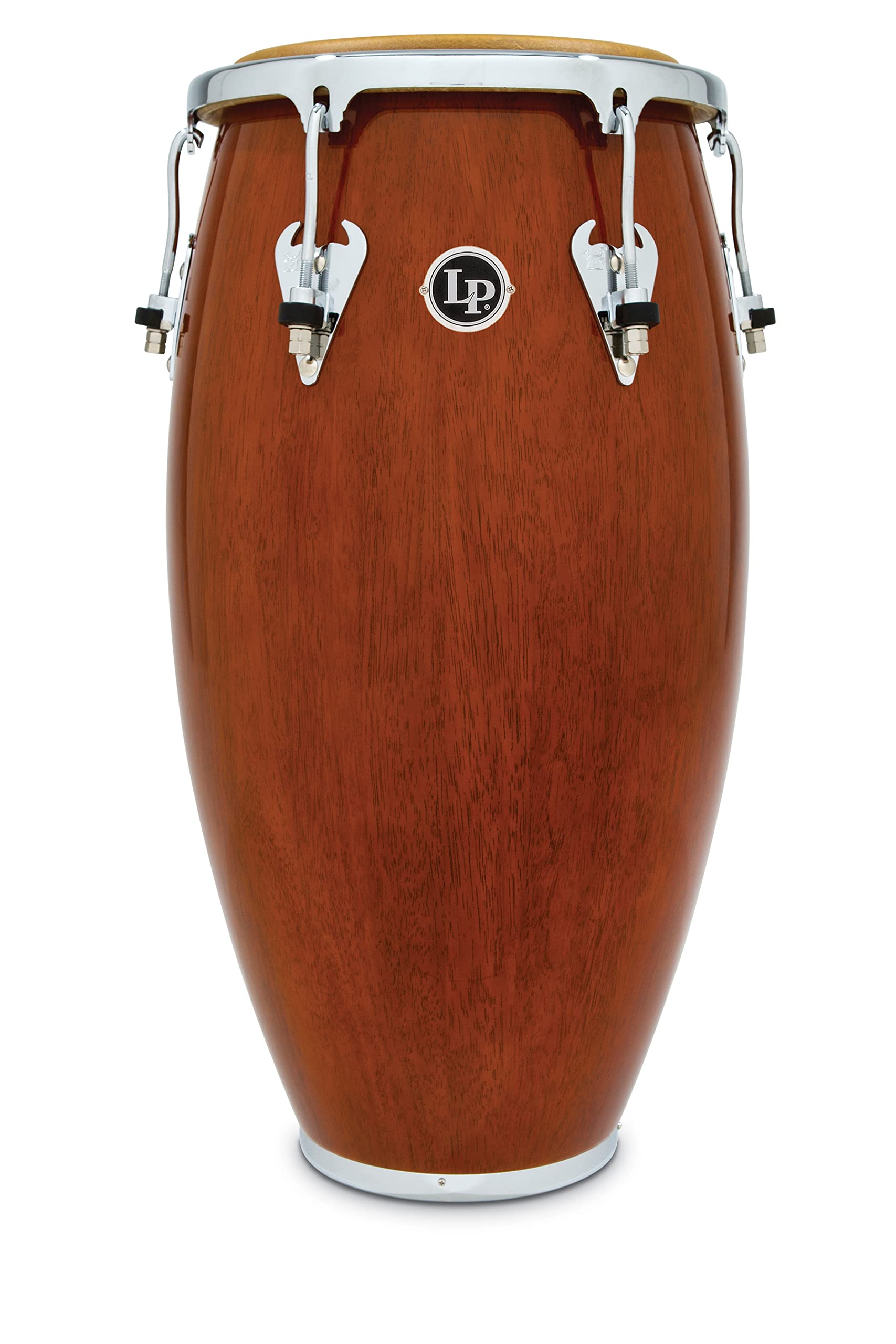 Latin Percussion LP Matador 11-3/4 Wood Conga - Almond Brown/Chrome