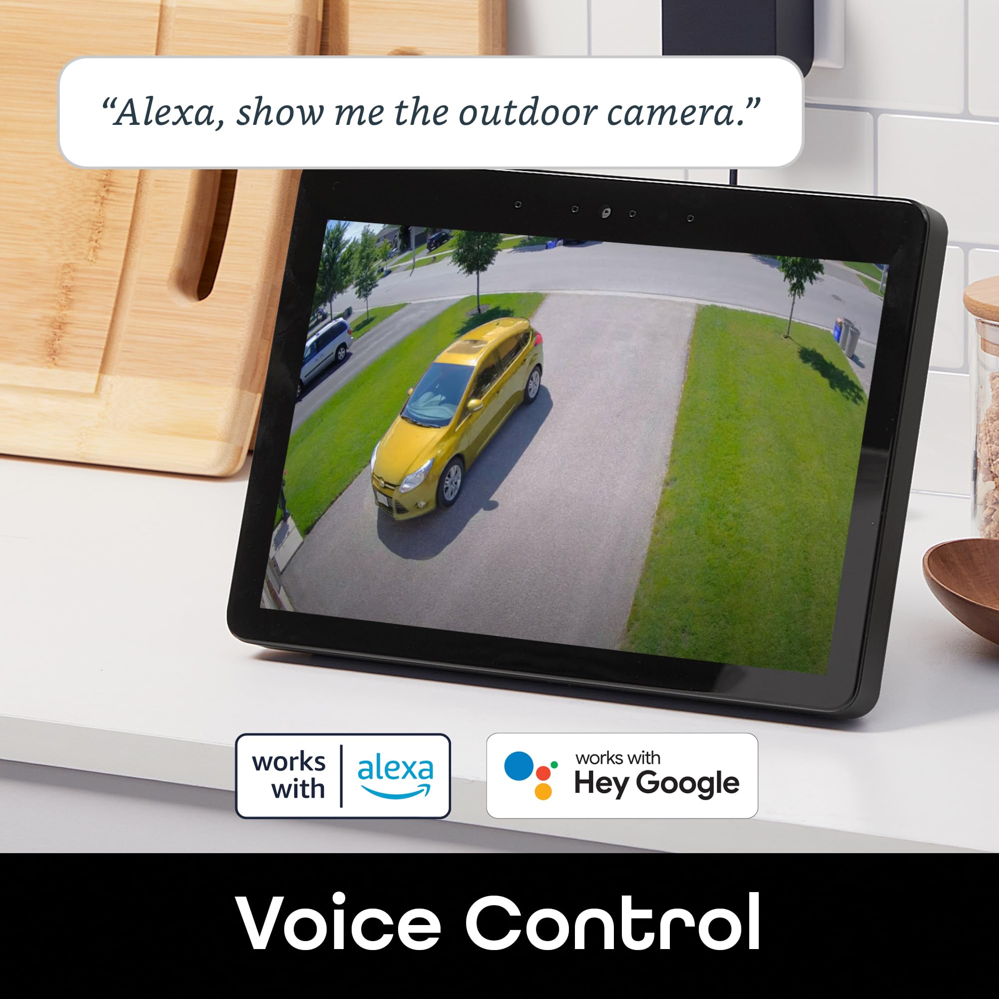 Geeni Vantage Wifi Outdoor Security Camera   1080P Hd, Ip65 Waterproof, 2 Way Audio, Night Vision, Voice Control With Alexa & Google Home