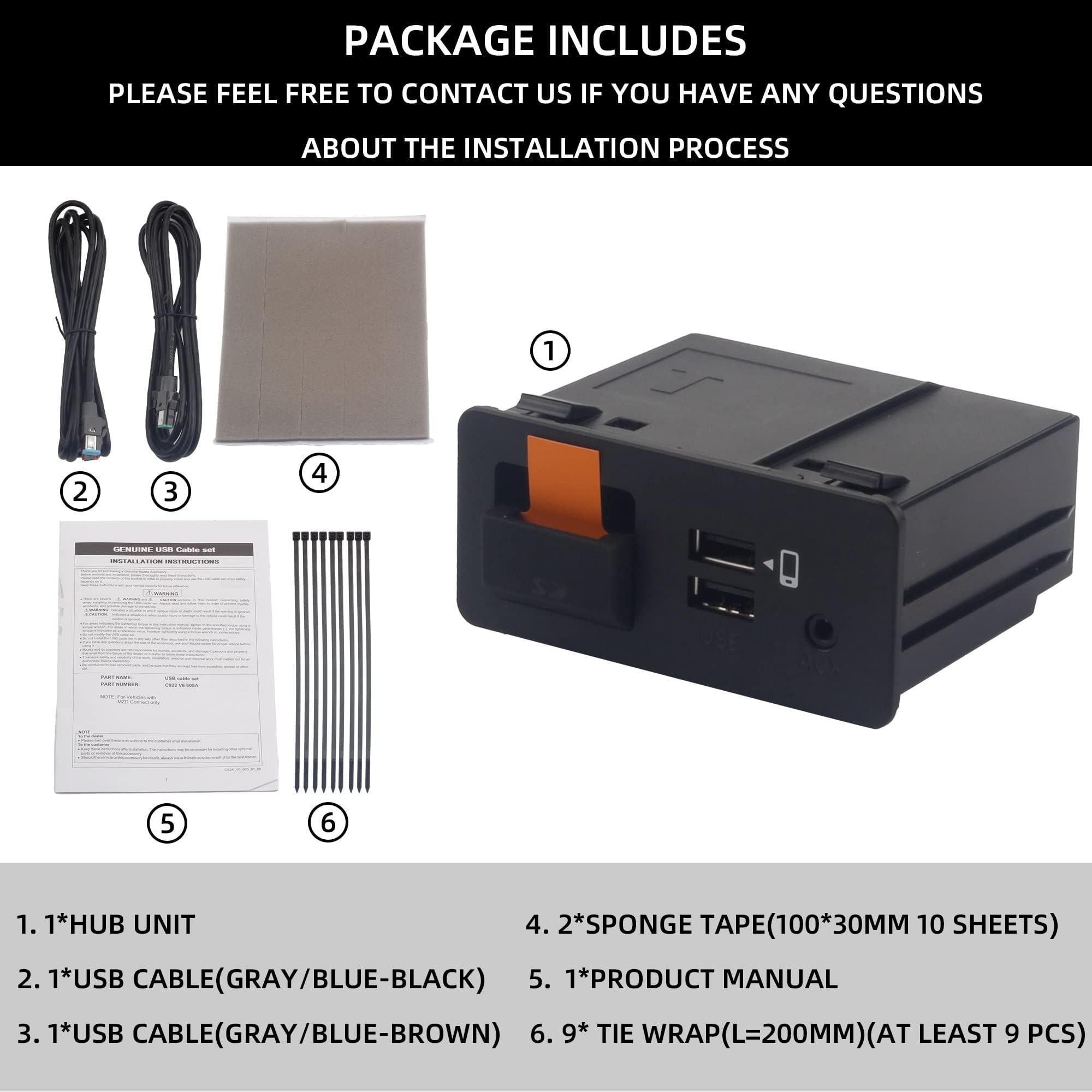 Dasbecan Tk78 66 9U0C Mazda Apple Carplay Android Auto Retrofit Kit Compatible With Mazda 2 3 6 Cx3 Cx5 Cx9 Mx5 Miata 2014 2020