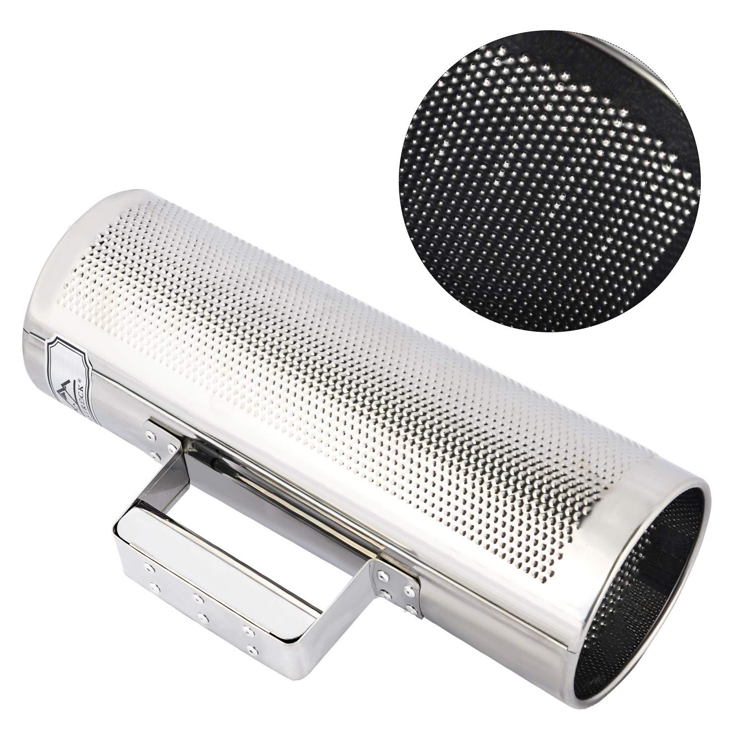 Eastrock Stainless Steel Guiro Shaker 12'' 5'' Percussion Instrument Guiro Musical Instruments Tool With Scraper For Live Perfor