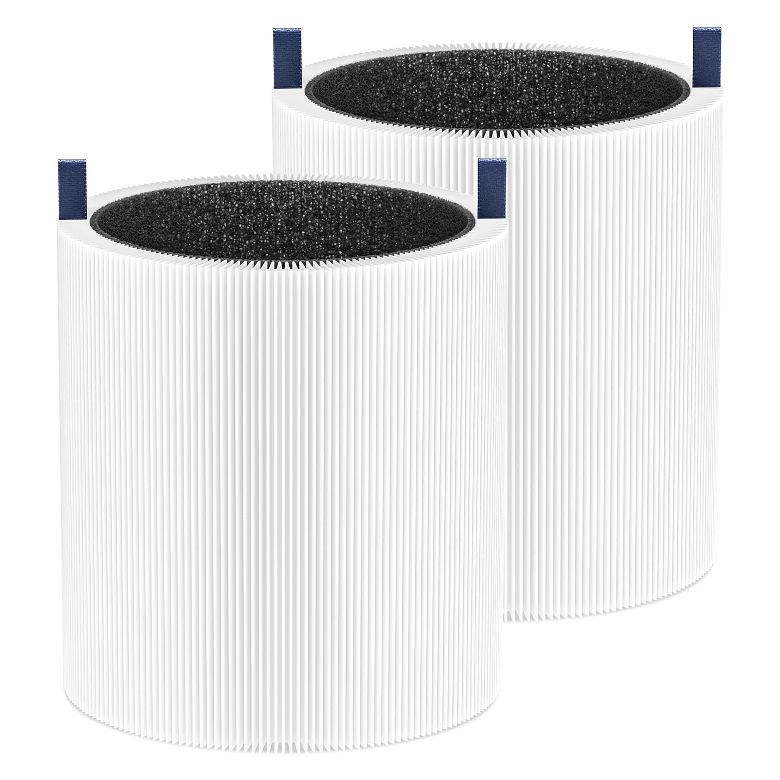 2 Pack 511 Replacement Filter Compatible With Blueair Blue Pure 511 Air Purifier, H13 True Hepa Filters With Particle And Activa