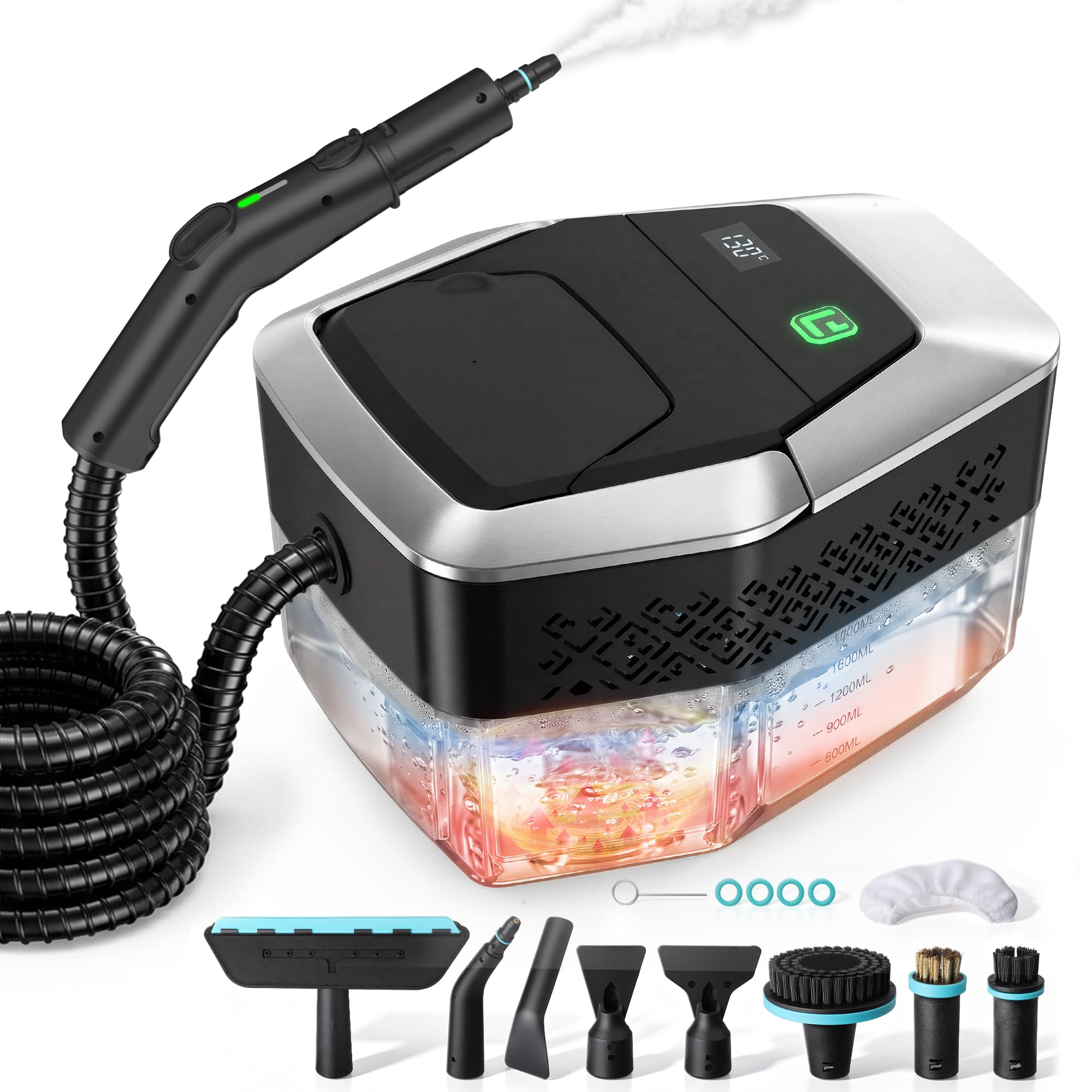 293F HighPressure Handheld Steam Cleaner for Home, Bathroom, Kitchen, Floor