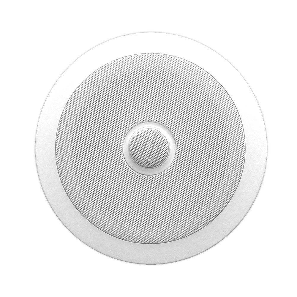 Pyle 8    Ceiling Wall Mount-Pair Of 2-Way Midbass Woofer Speaker Directable 1    Titanium Dome Tweeter Flush Design W/ 55Hz-22K