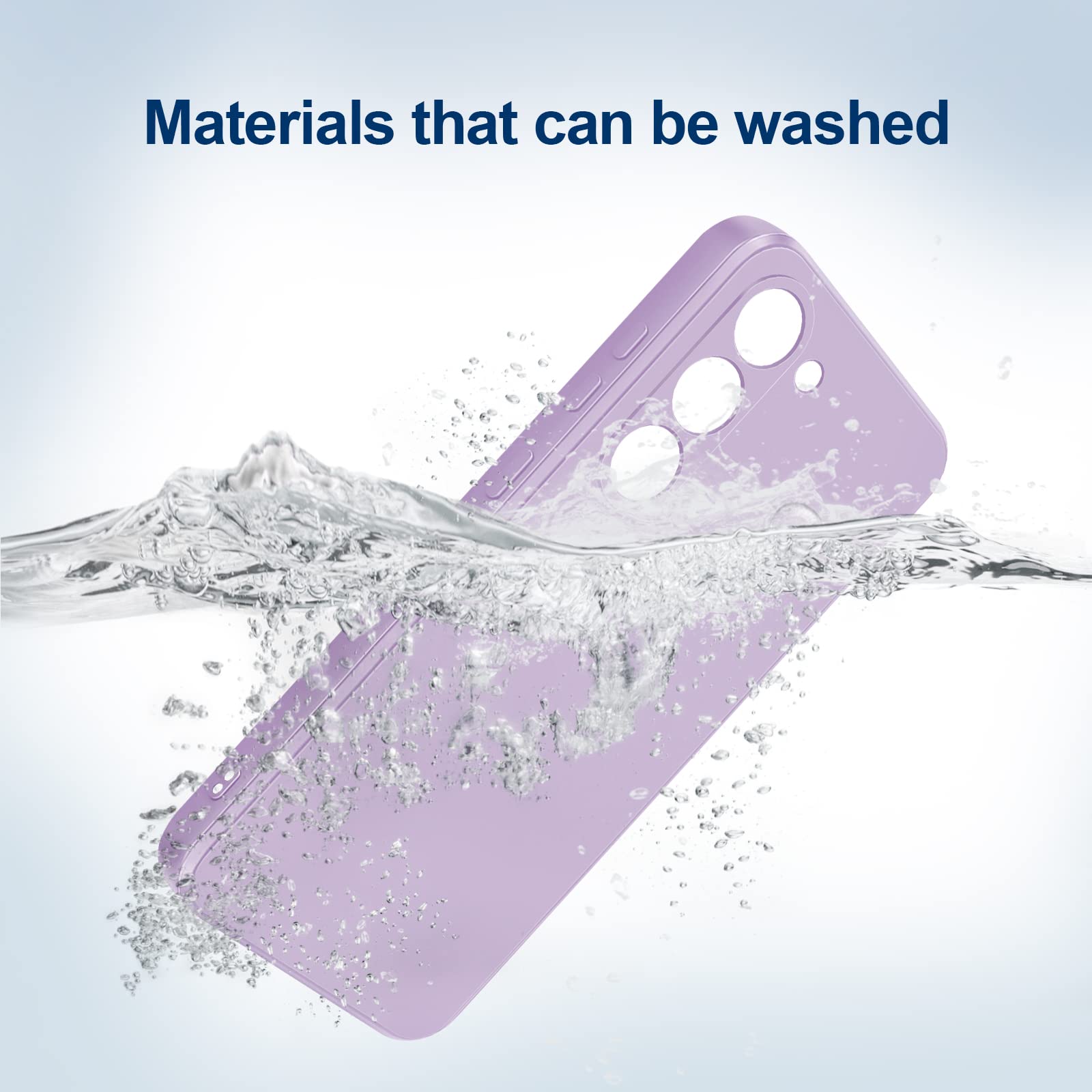 Giiyoon Silicone Case Compatible With Samsung Galaxy S23 Plus 5G, Full Body Silky Soft Touch Phone Case With Camera Protection,