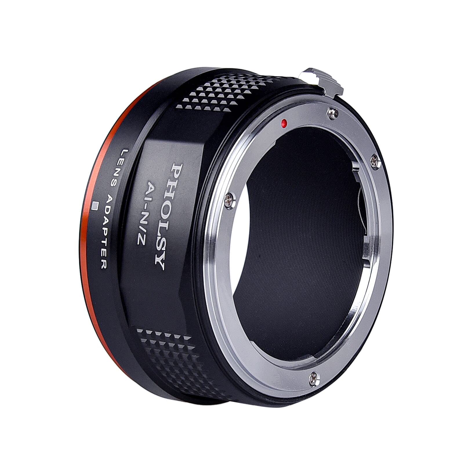 Pholsy Ftz Lens Adapter For Nikkor Ai/F/Ais/Af/Af I/Af S Lens Compatible With Nikon F Lens To Nikon Z Mount Camera Body Compatib