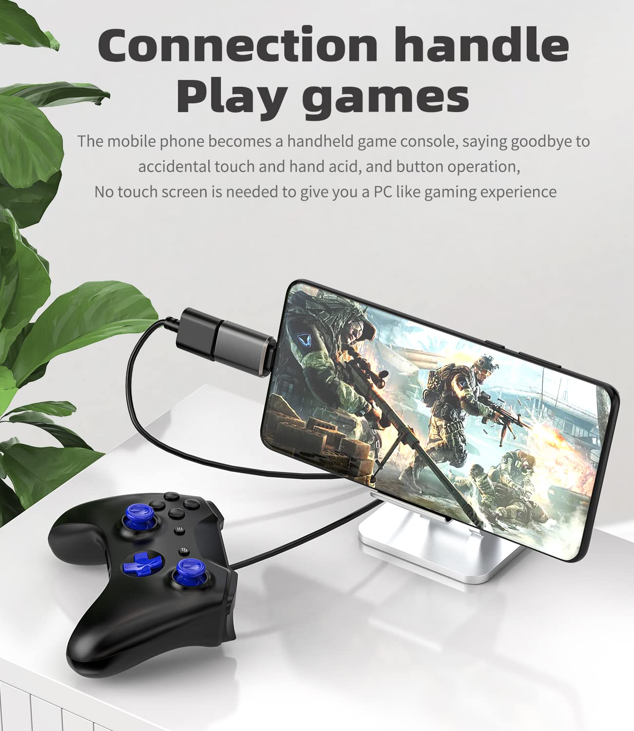 Iphone Otg Adapter(2Pack)Usb Female To Lightning Male Dongle For 14 13 11 12 Pro Max Xr X Xs 8 7 Se Plus Camera Card Reader Usb