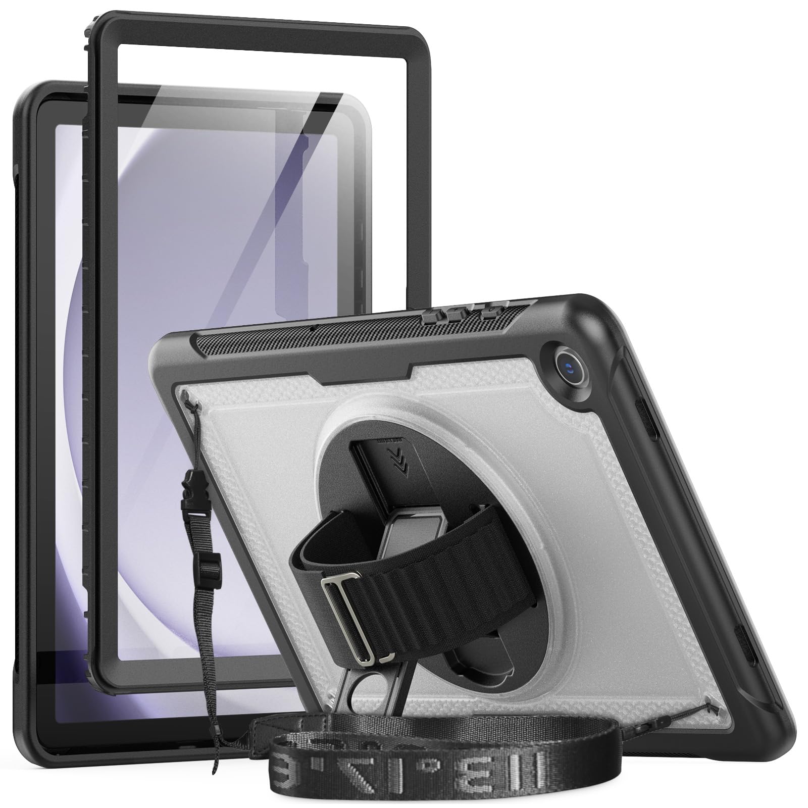 Herize Case For Samsung A9+/A9 Plus 11 Inch Model Sm X210/X215/X216 With Screen Protector Pen Holder | Heavy Duty Silicone Rugge