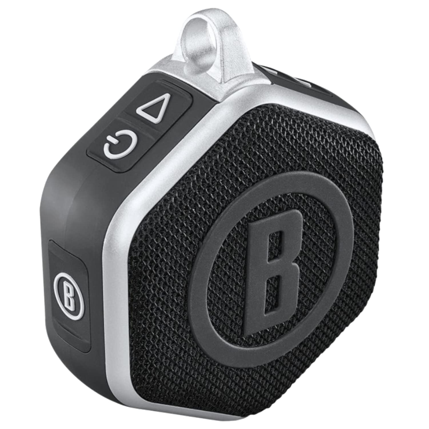 Bushnell Wingman Mini Black/Silver Gps Bluetooth Speaker With Wearable4U Cleaning Cloth And Wall/Car Chargers Bundle