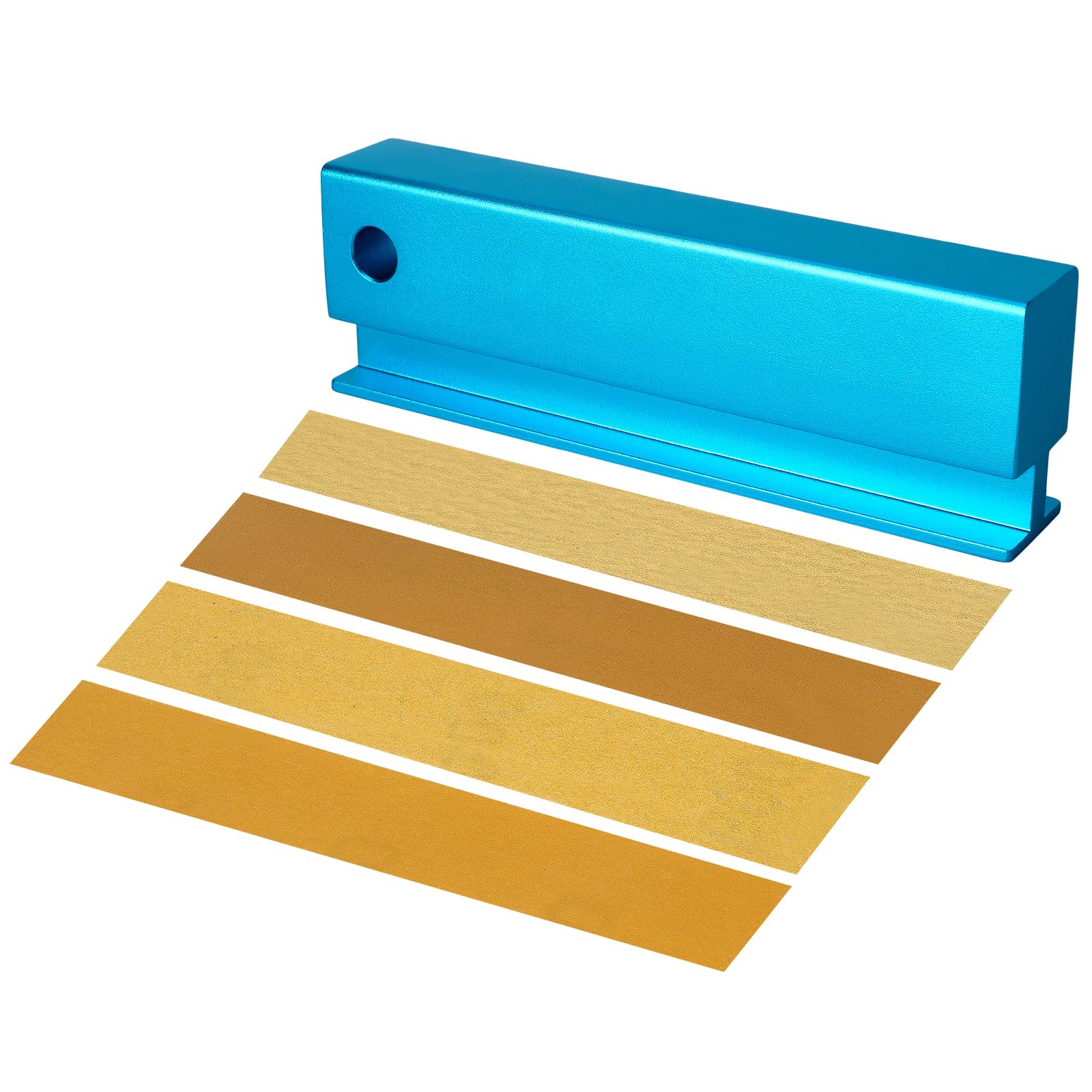 Meideal Guitar Fret Understring Leveler, Aluminum Fret Leveling Sanding Beam File Bar, Pro Luthier Repair Tool For Guitar & Bass