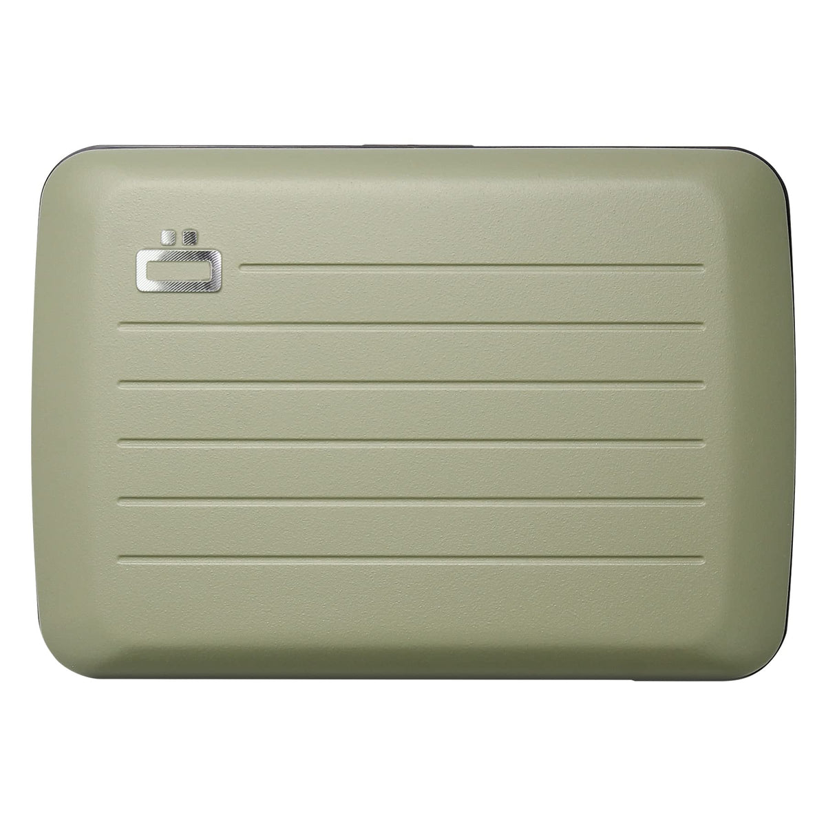 Gon Aluminum Wallet Smart Case V2   Easy Storage   Strong Rfid Blocking Card Holder   Up To 10 Cards And Banknotes (Cactus Gr