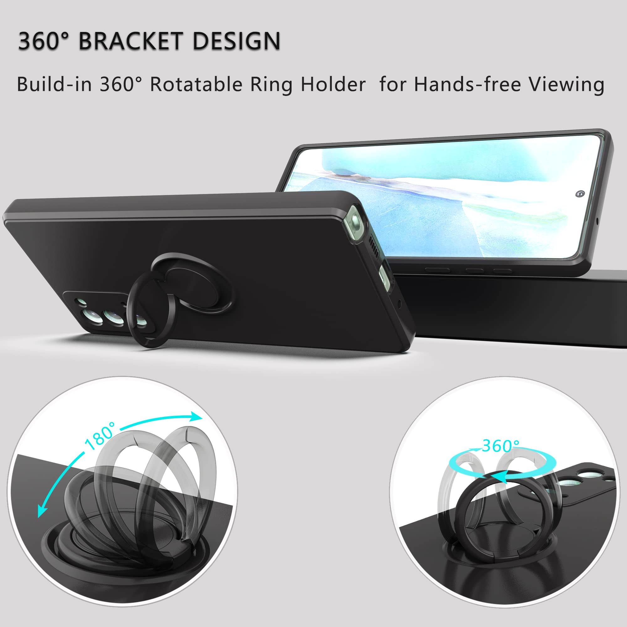 Note 20 Case,Galaxy Note 20 Case,Aymecl 360