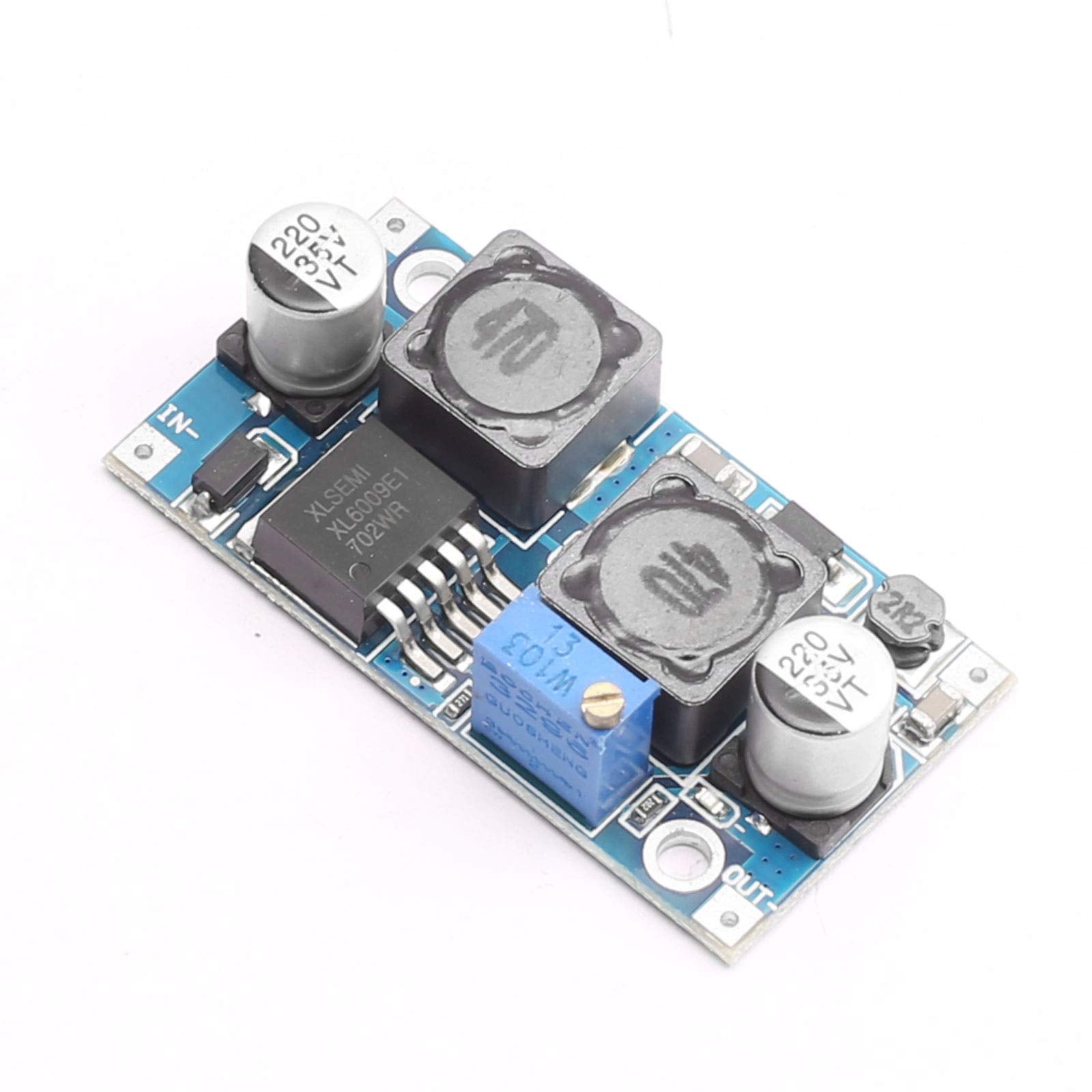 Devmo Dc Dc Boost Buck Adjustable Step Up Down Converter Xl6009 Module Solar Voltage Circuit Board